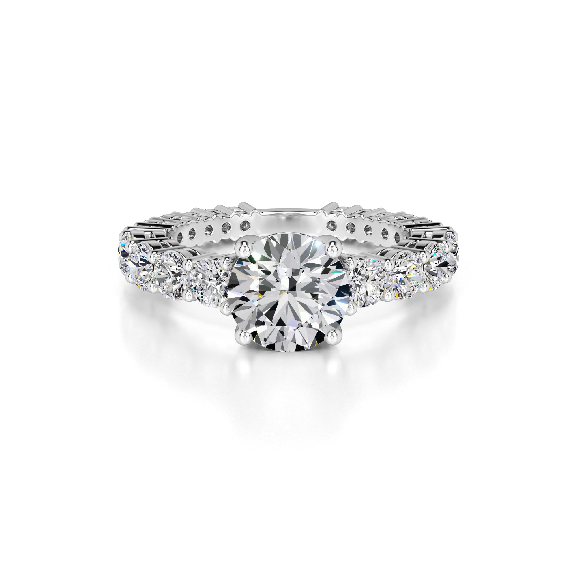 Penelope Lab Grown Diamond Ring | White Gold | 1