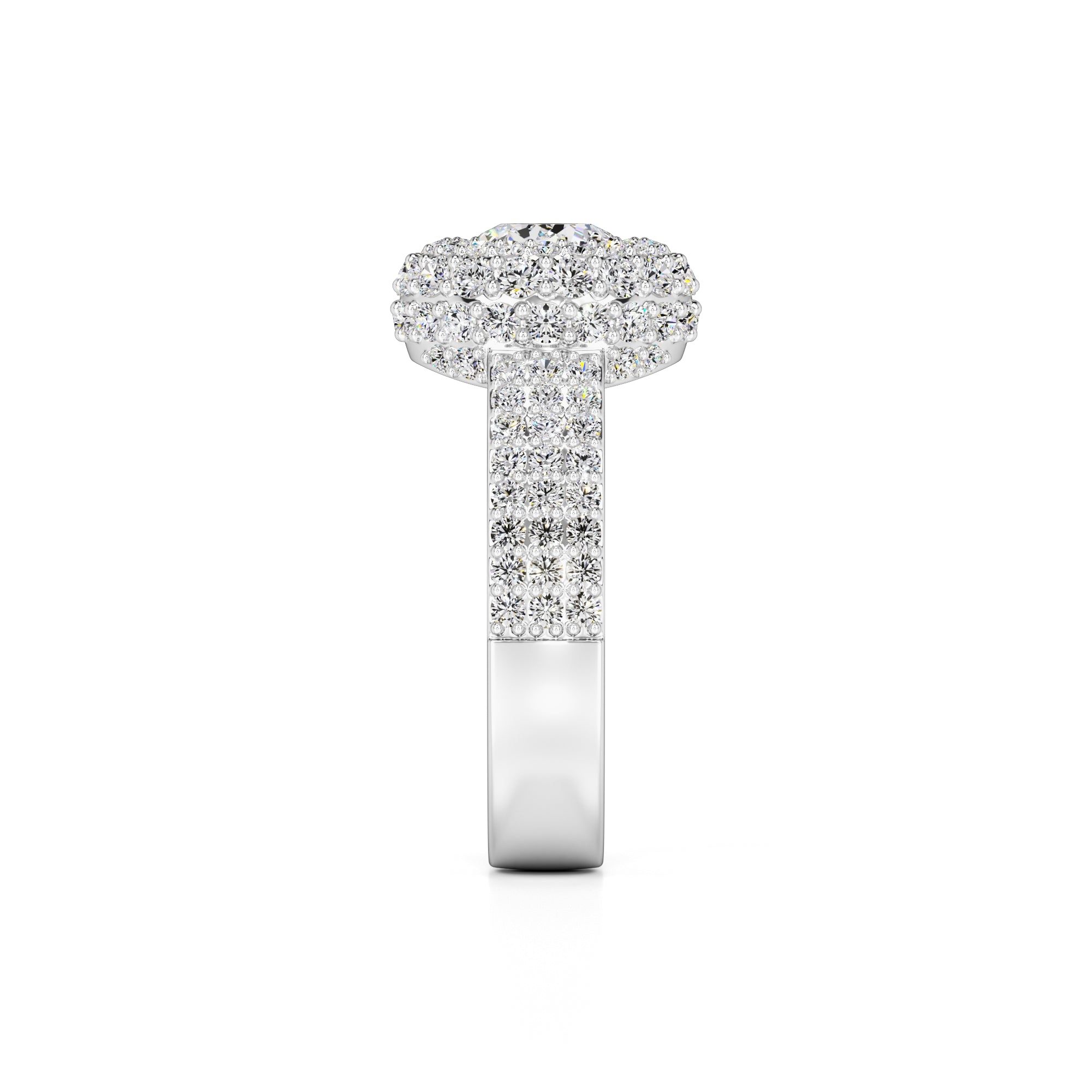 Claire Lab Grown Diamond Ring | White Gold | 4