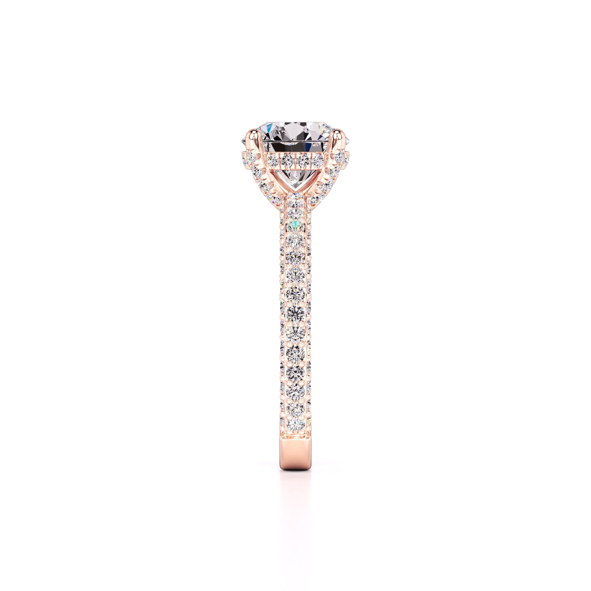 Anna Lab Grown Diamond Ring | Rose Gold | 4