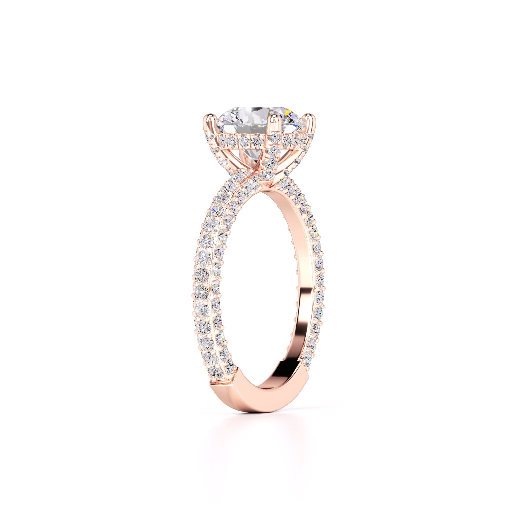 Anna Lab Grown Diamond Ring | Rose Gold | 3