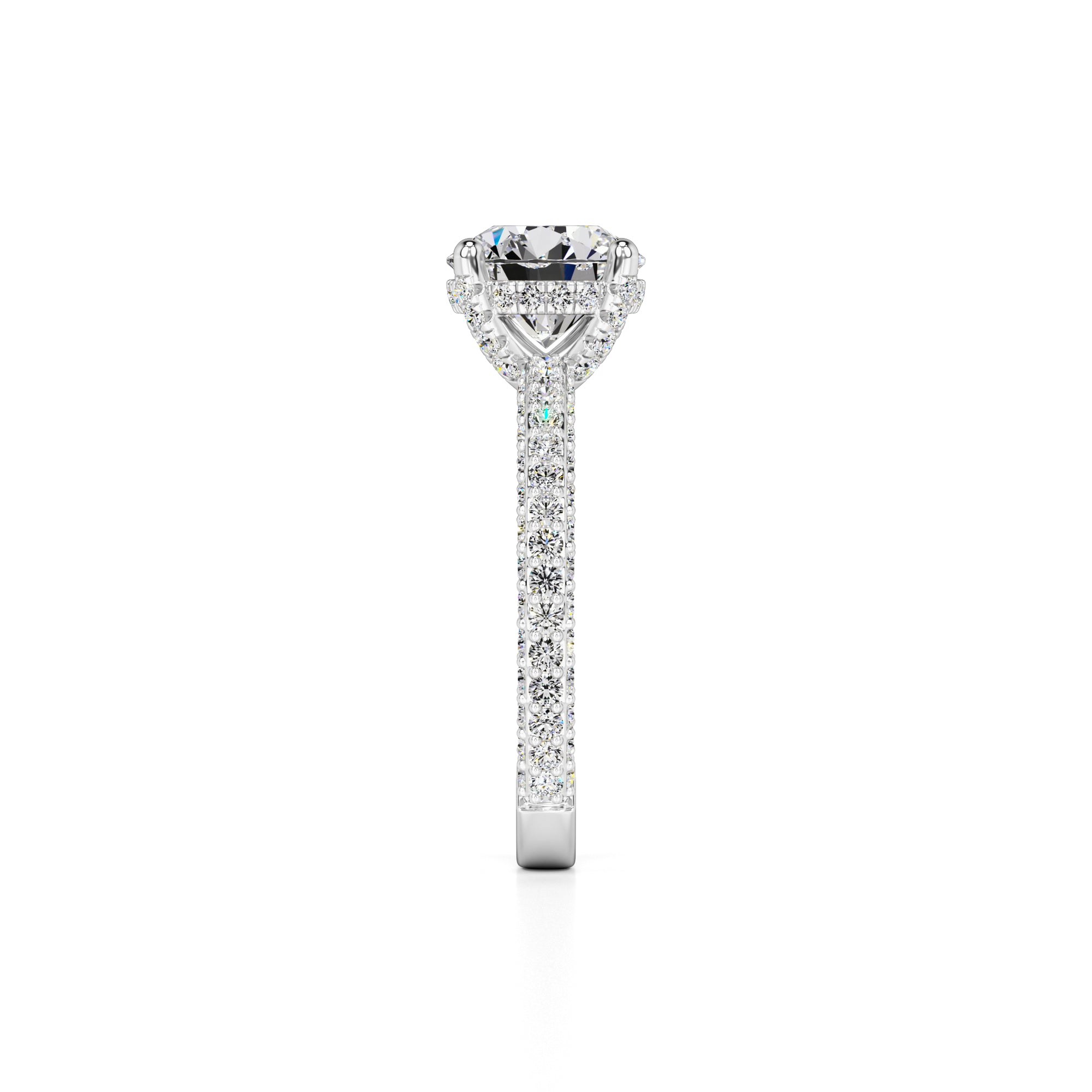 Anna Lab Grown Diamond Ring | White Gold | 4