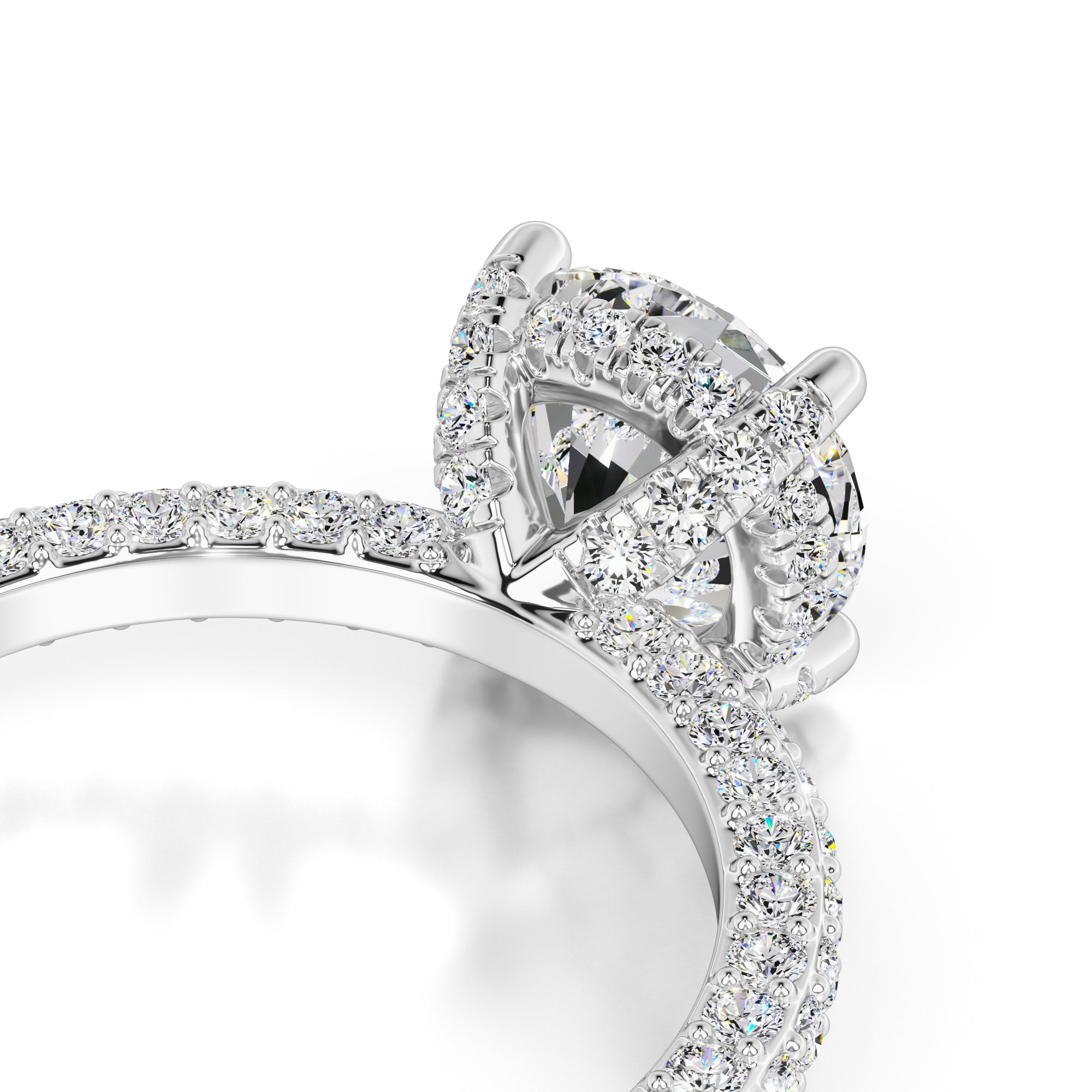 Anna Lab Grown Diamond Ring | White Gold | 2