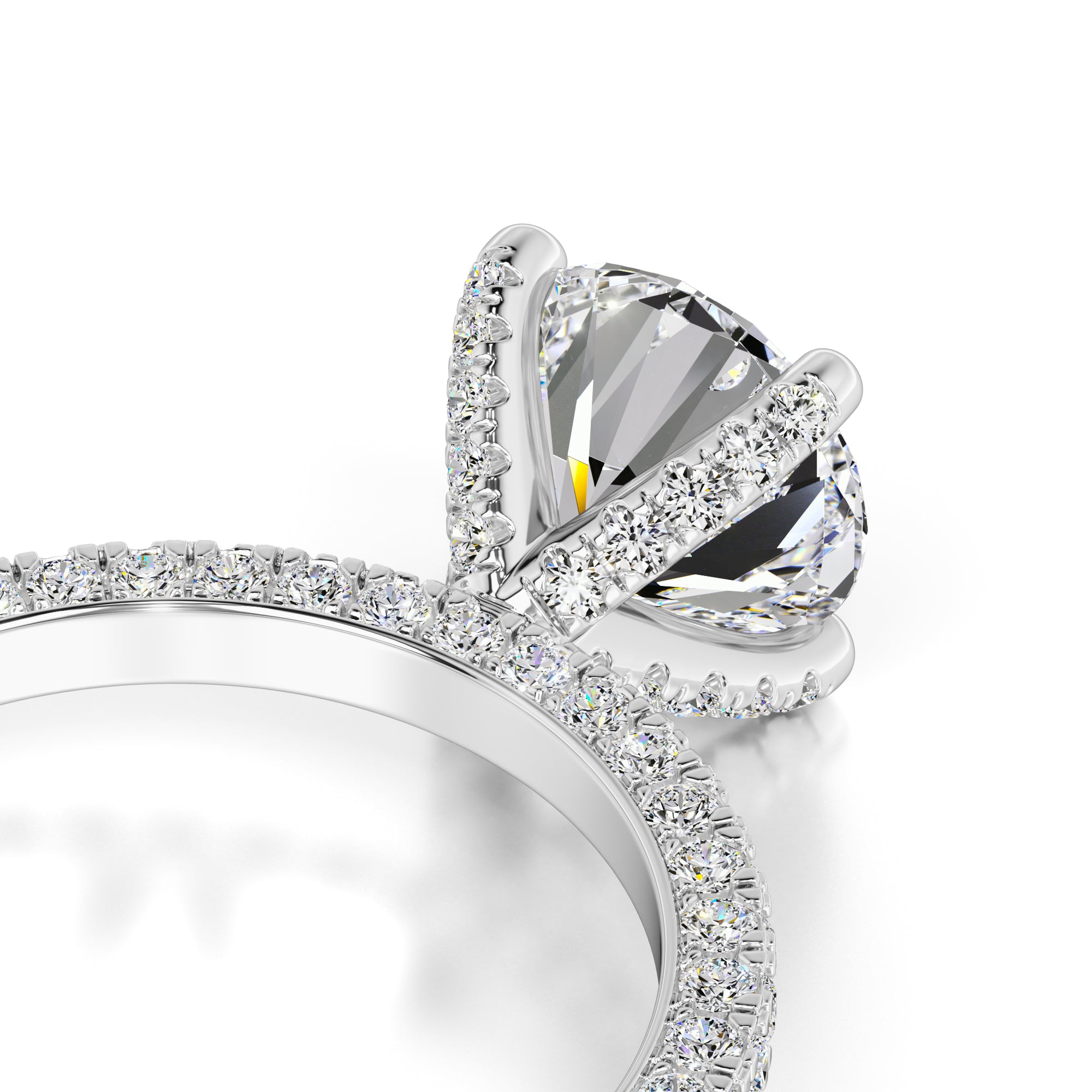Amanda Lab Grown Diamond Ring | White Gold | 2