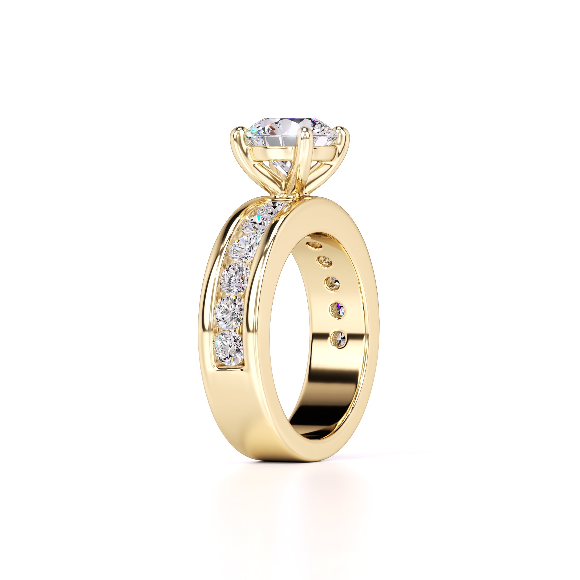 Lana Lab Grown Diamond Ring | Yellow Gold | 3