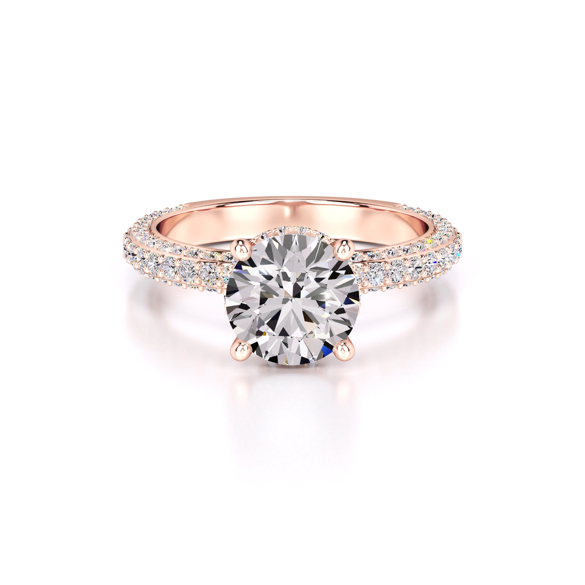 Taylor Lab Grown Diamond Ring | Rose Gold | 1
