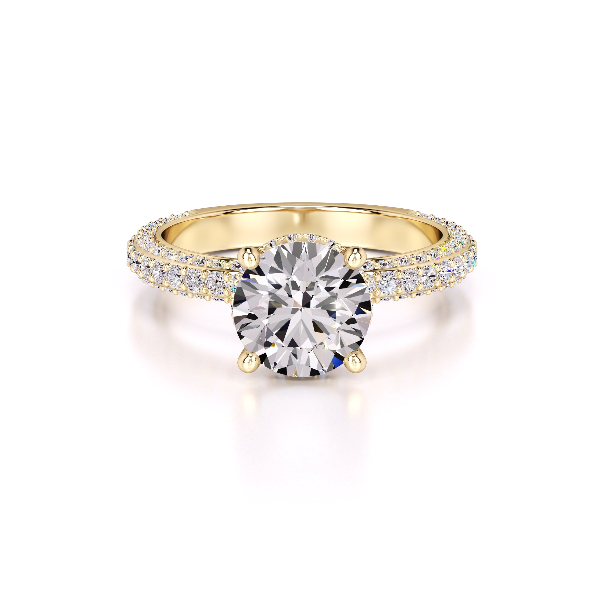 Taylor Lab Grown Diamond Ring | Yellow Gold | 1