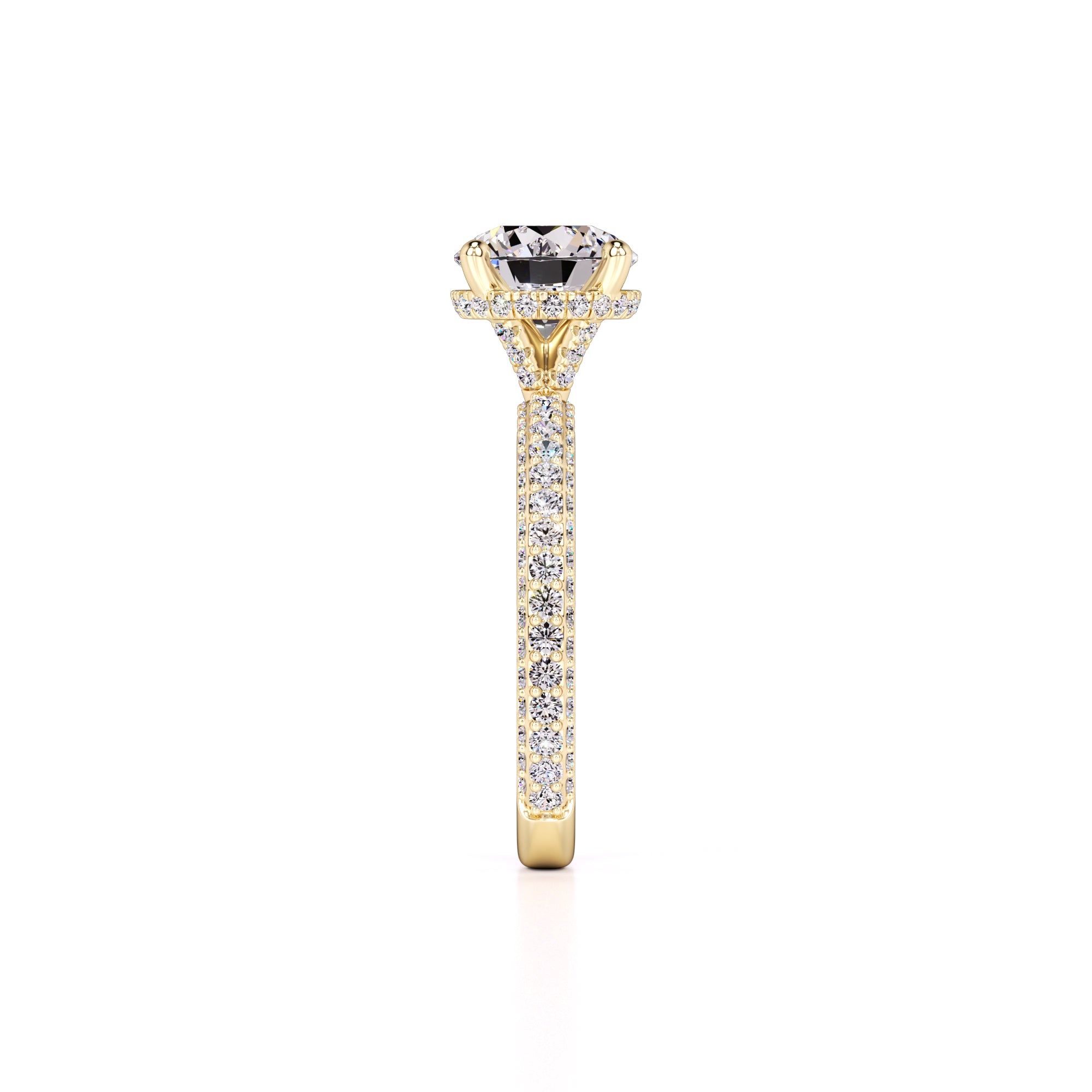 Taylor Lab Grown Diamond Ring | Yellow Gold | 4
