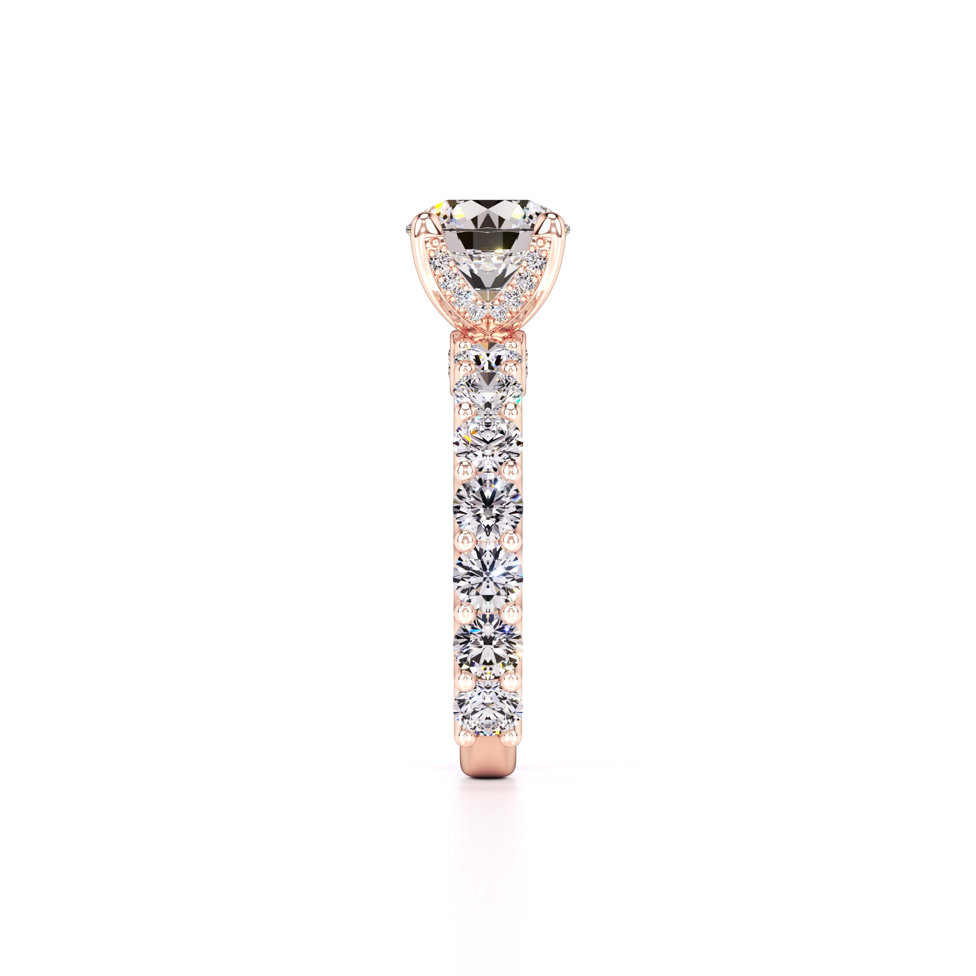 Lila Lab Grown Diamond Ring | Rose Gold | 4