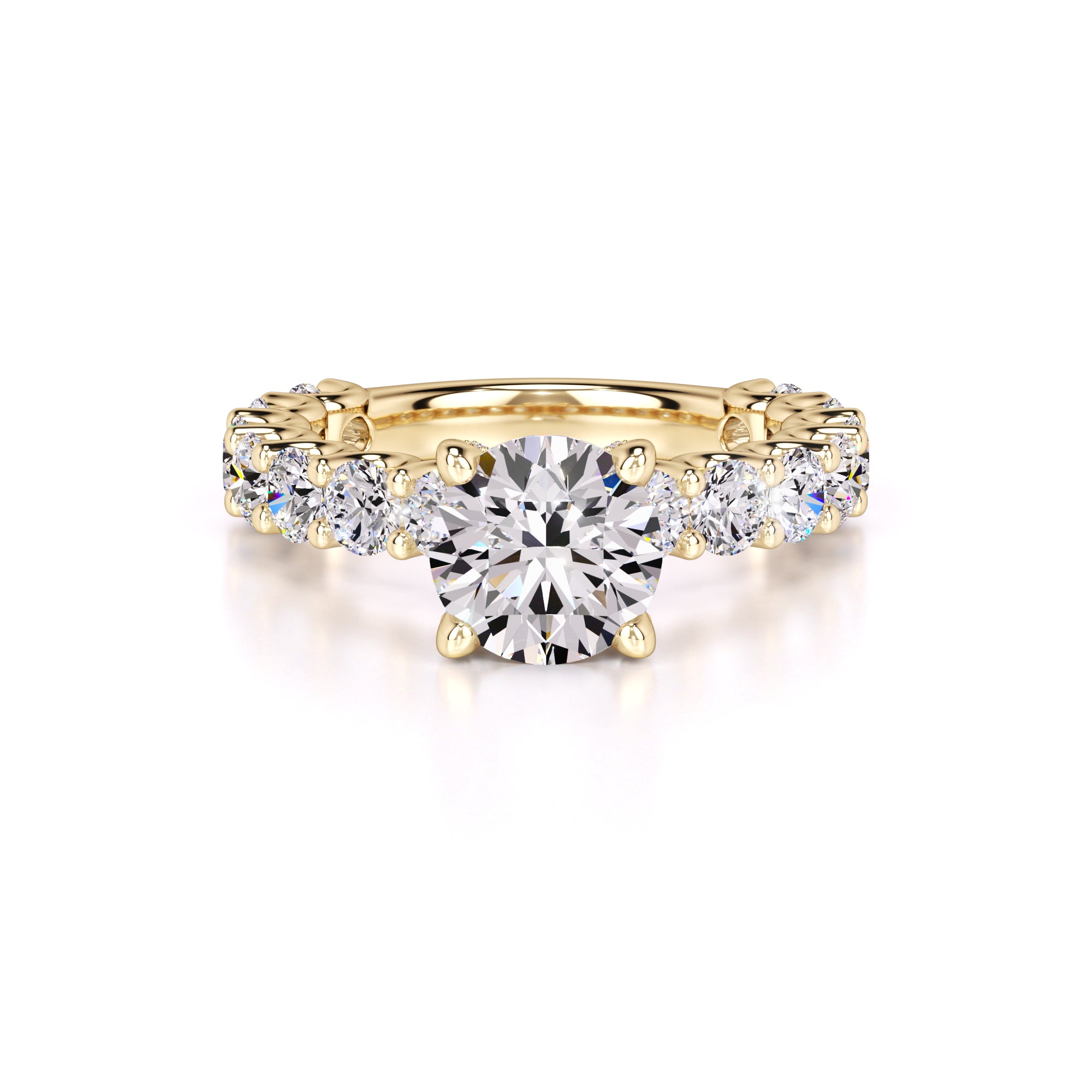 Lila Lab Grown Diamond Ring | Yellow Gold | 1