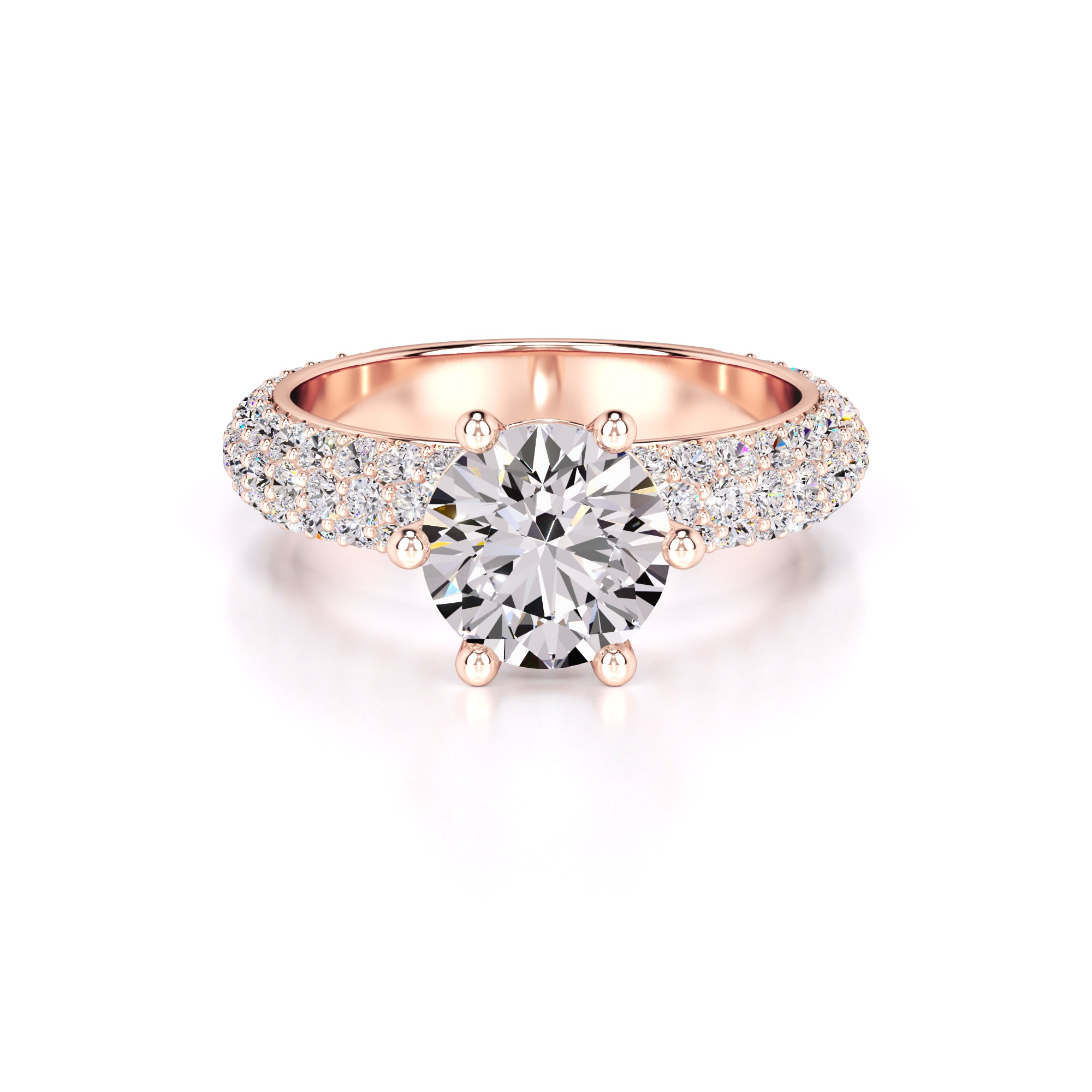 Isla Lab Grown Diamond Ring | Rose Gold | 1