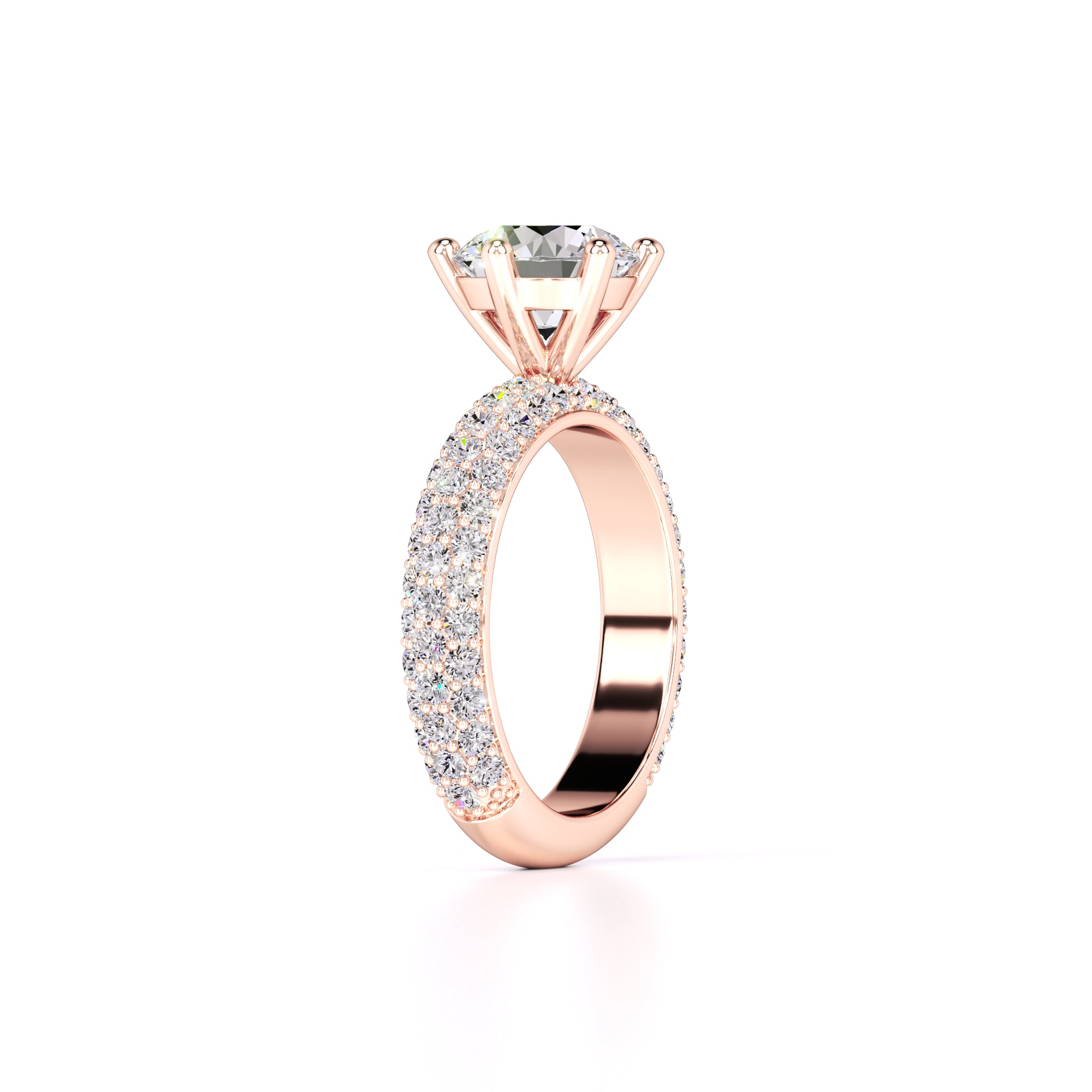 Isla Lab Grown Diamond Ring | Rose Gold | 3
