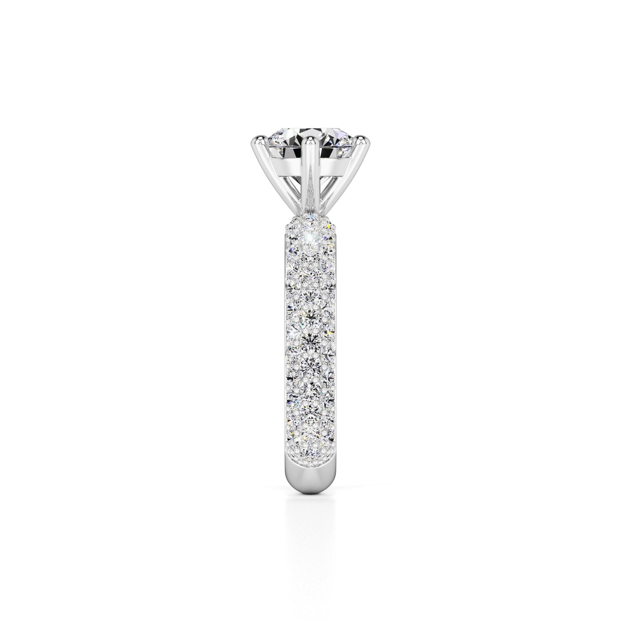 Isla Lab Grown Diamond Ring | White Gold | 4