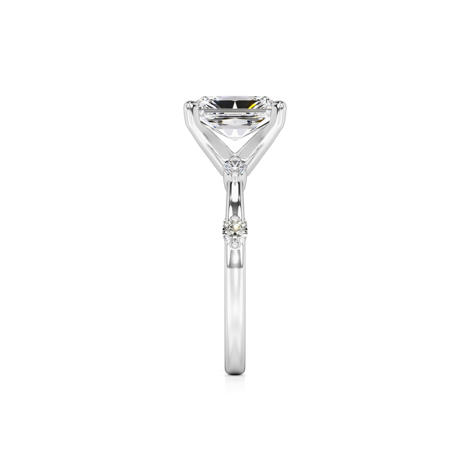 Georgia Lab Grown Diamond Ring | White Gold | 4