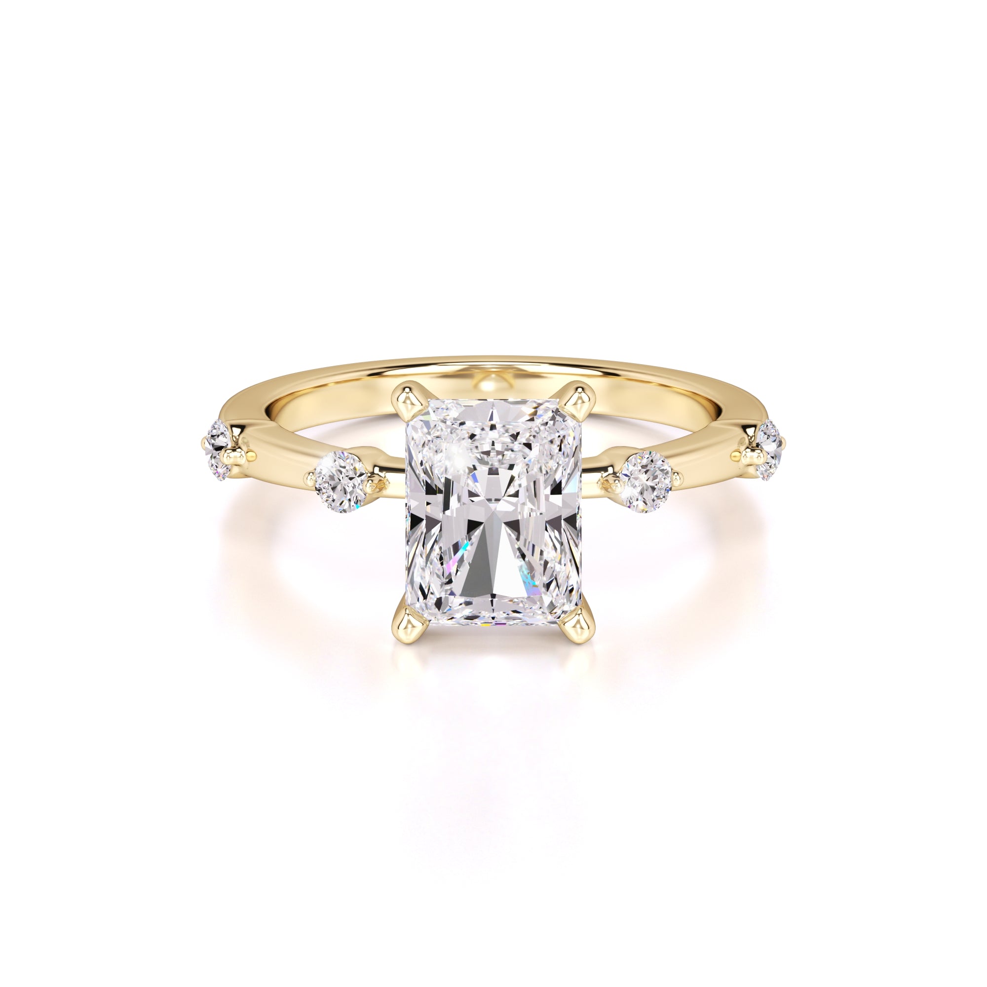 Georgia Lab Grown Diamond Ring | Yellow Gold | 1