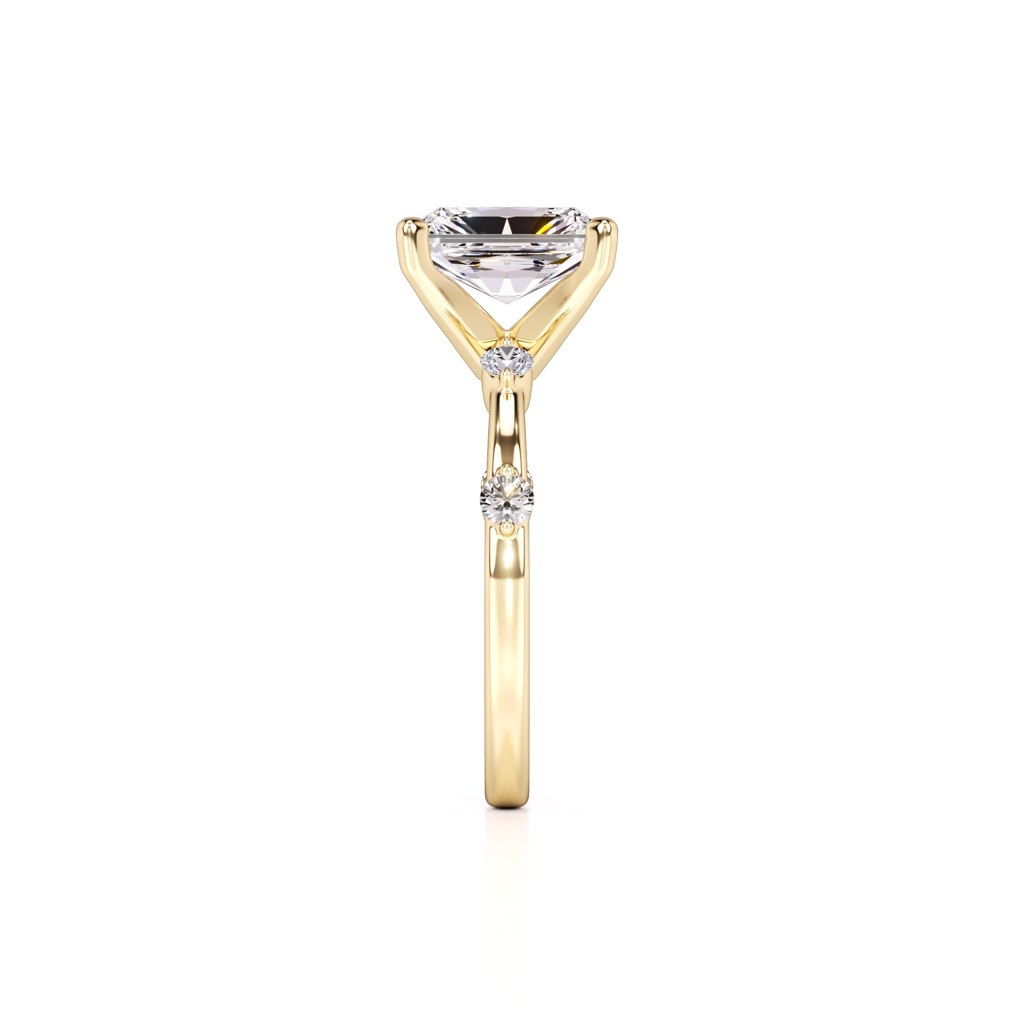 Georgia Lab Grown Diamond Ring | Yellow Gold | 4