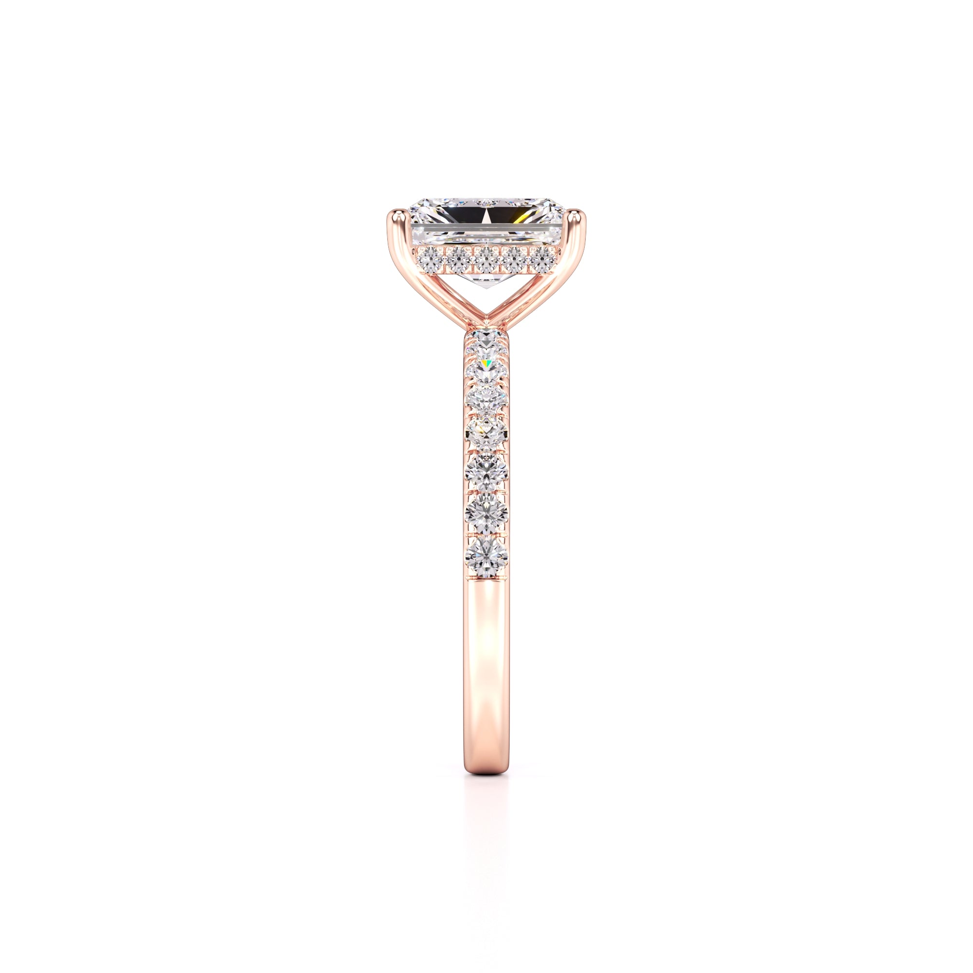 Gracie Lab Grown Diamond Ring | Rose Gold | 4