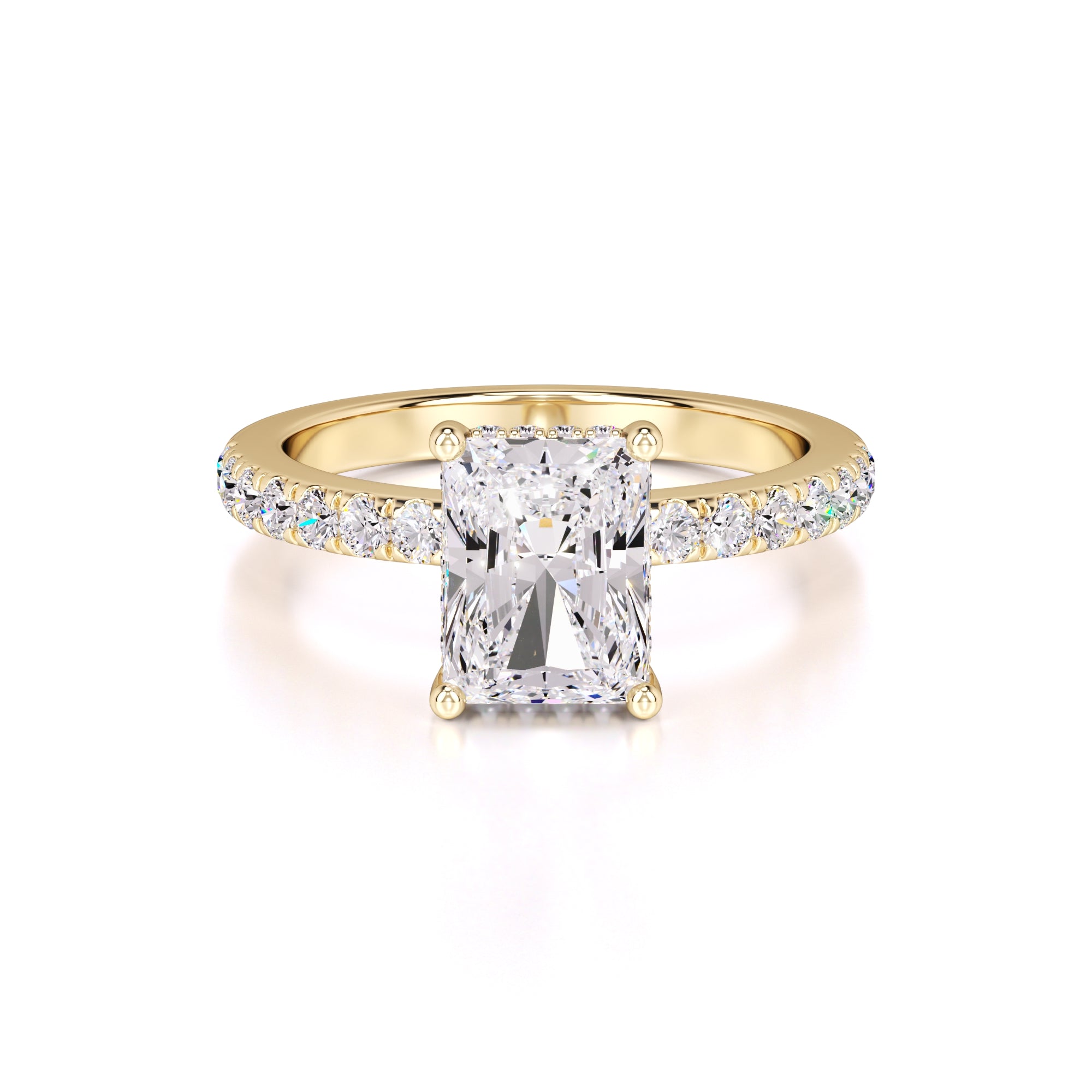 Gracie Lab Grown Diamond Ring | Yellow Gold | 1