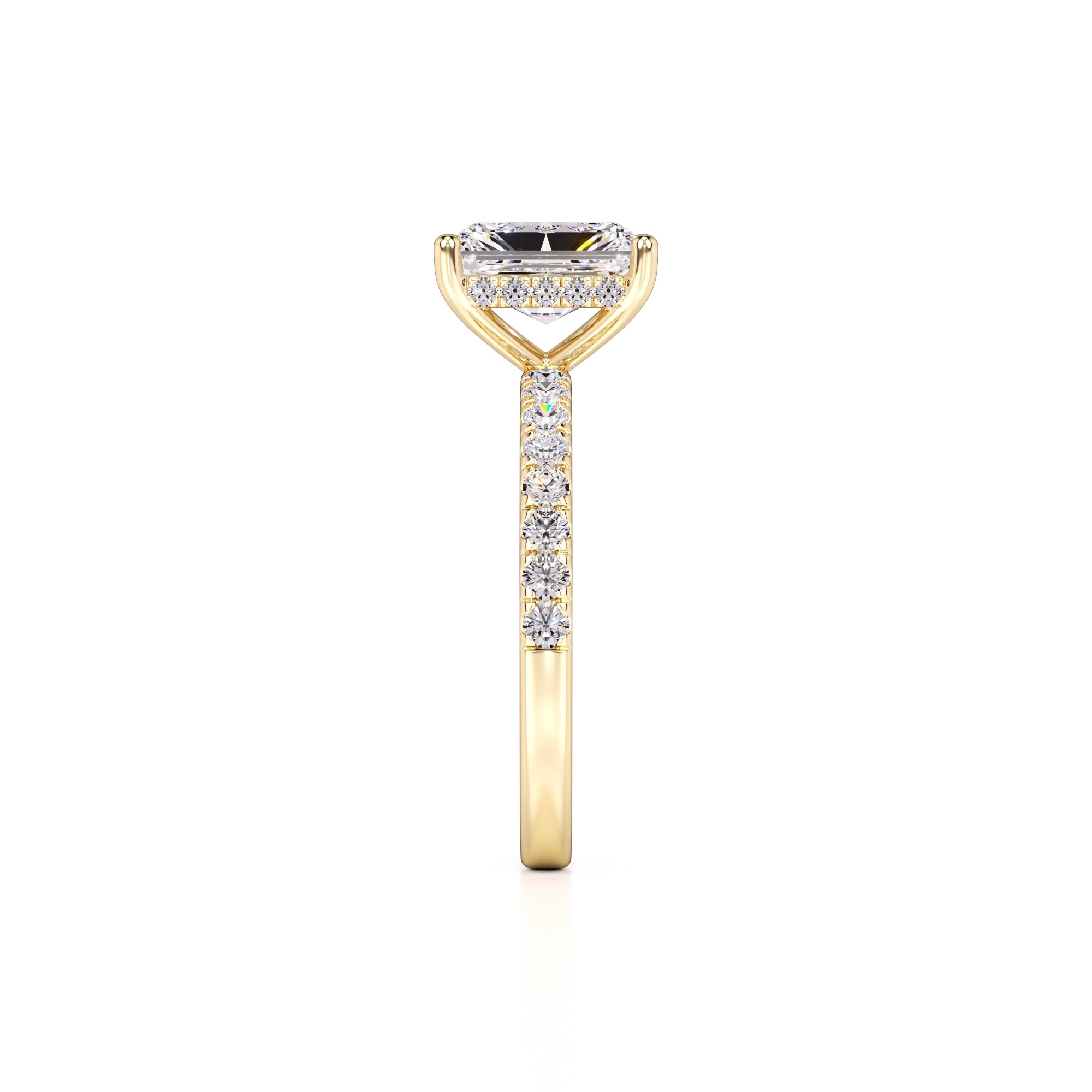 Gracie Lab Grown Diamond Ring | Yellow Gold | 4
