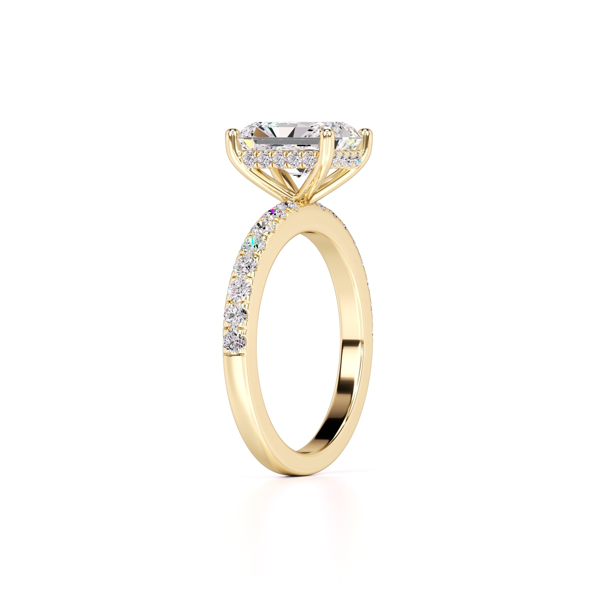 Gracie Lab Grown Diamond Ring | Yellow Gold | 3