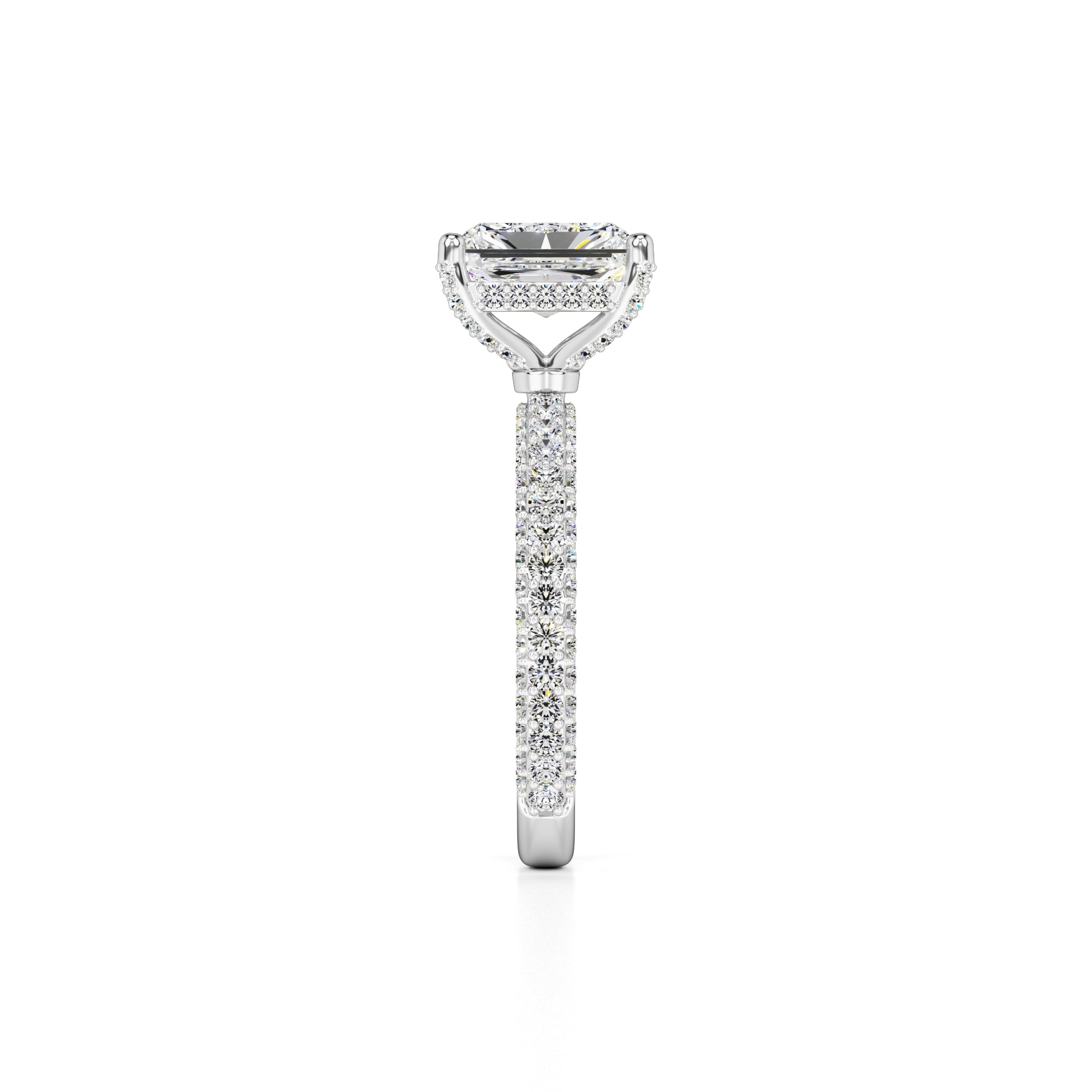 Magnolia Lab Grown Diamond Ring | White Gold | 4