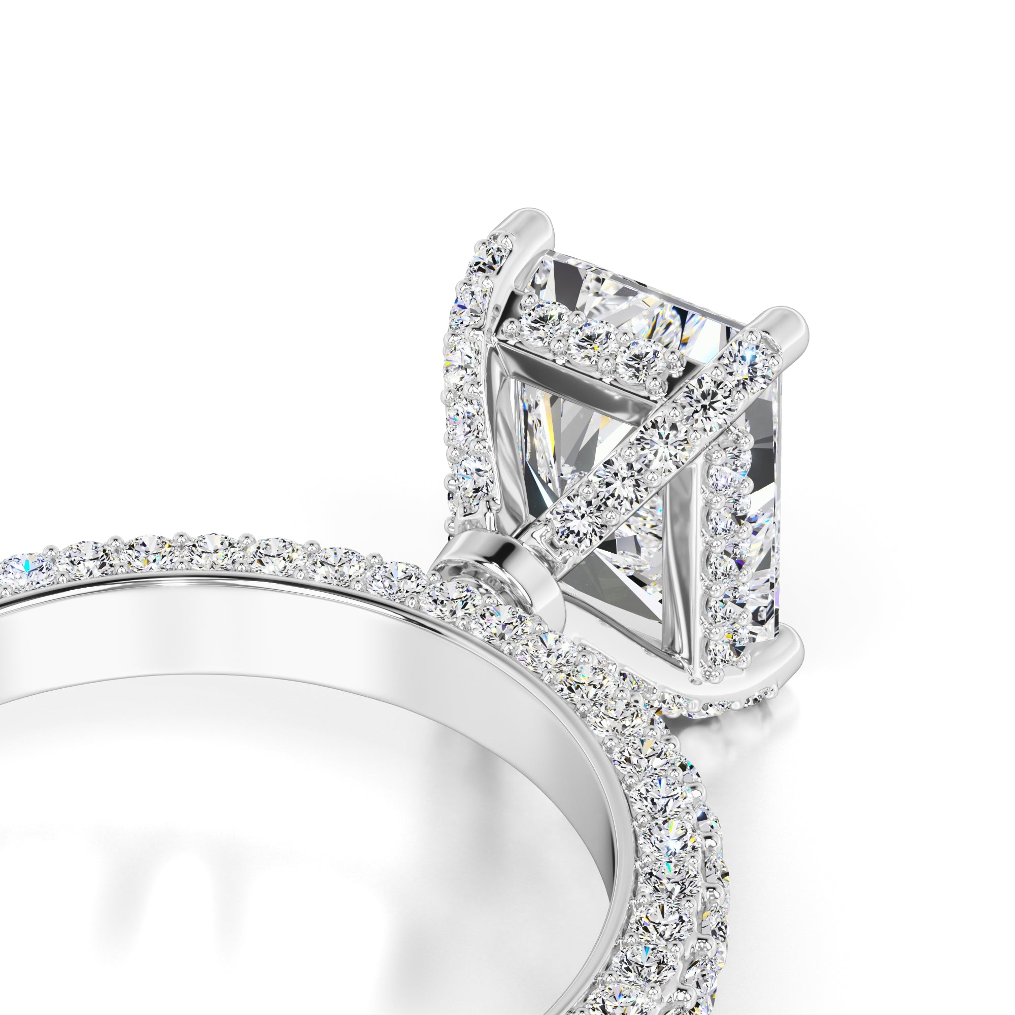 Magnolia Lab Grown Diamond Ring | White Gold | 2