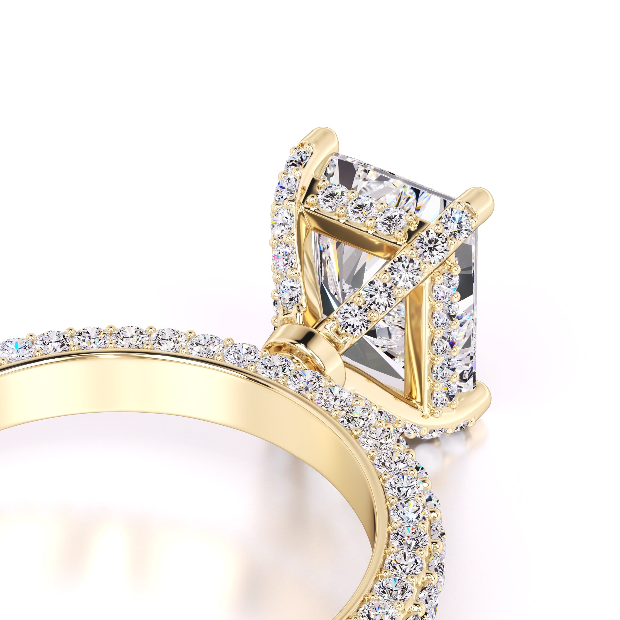 Magnolia Lab Grown Diamond Ring | Yellow Gold | 2