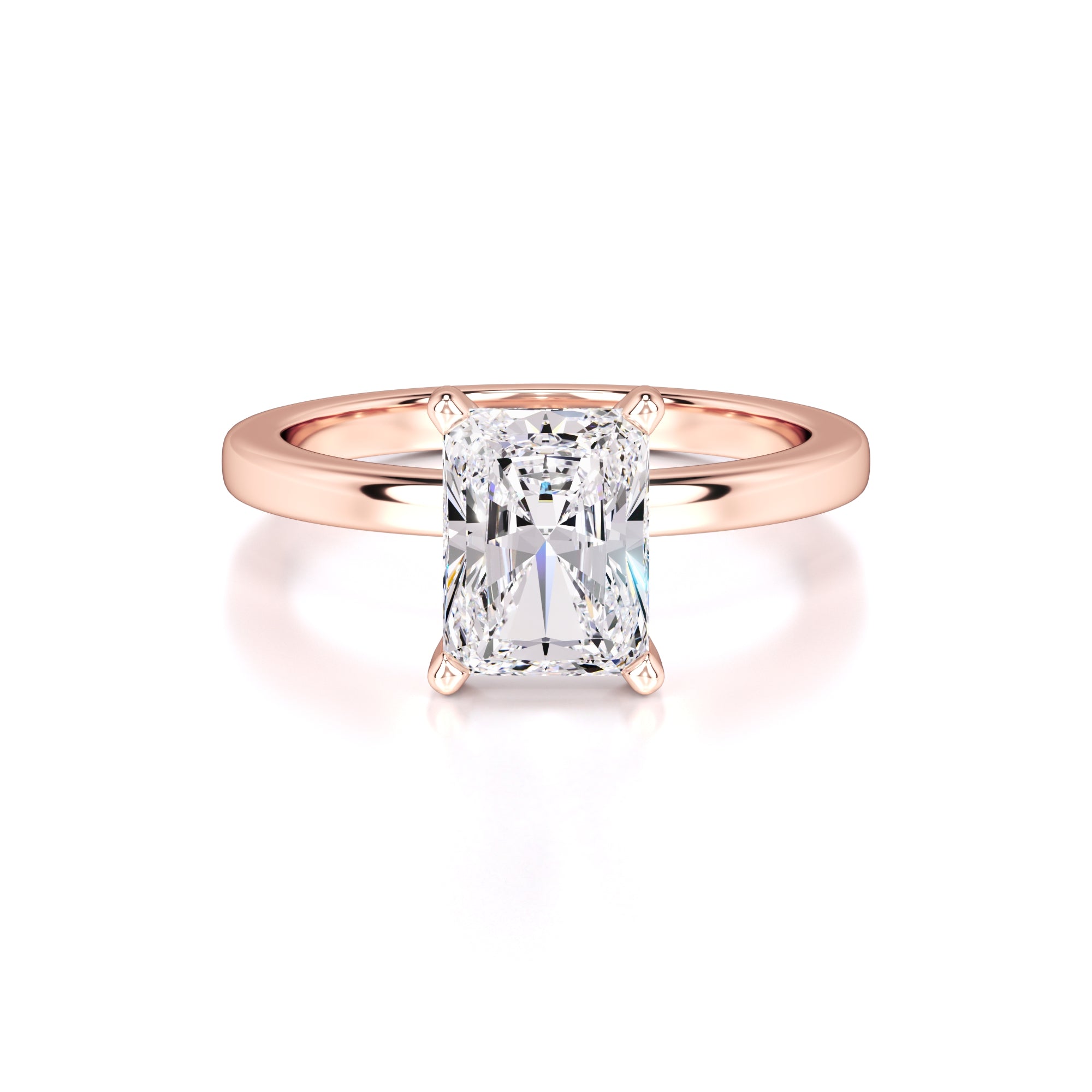 Roxanne Lab Grown Diamond Ring | Rose Gold | 1