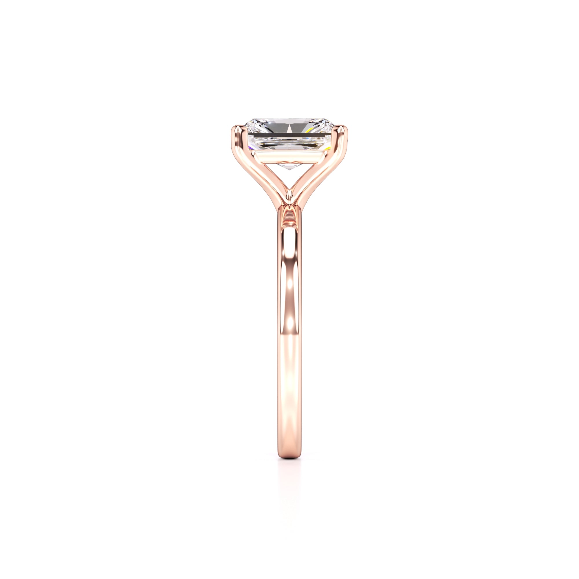Roxanne Lab Grown Diamond Ring | Rose Gold | 4