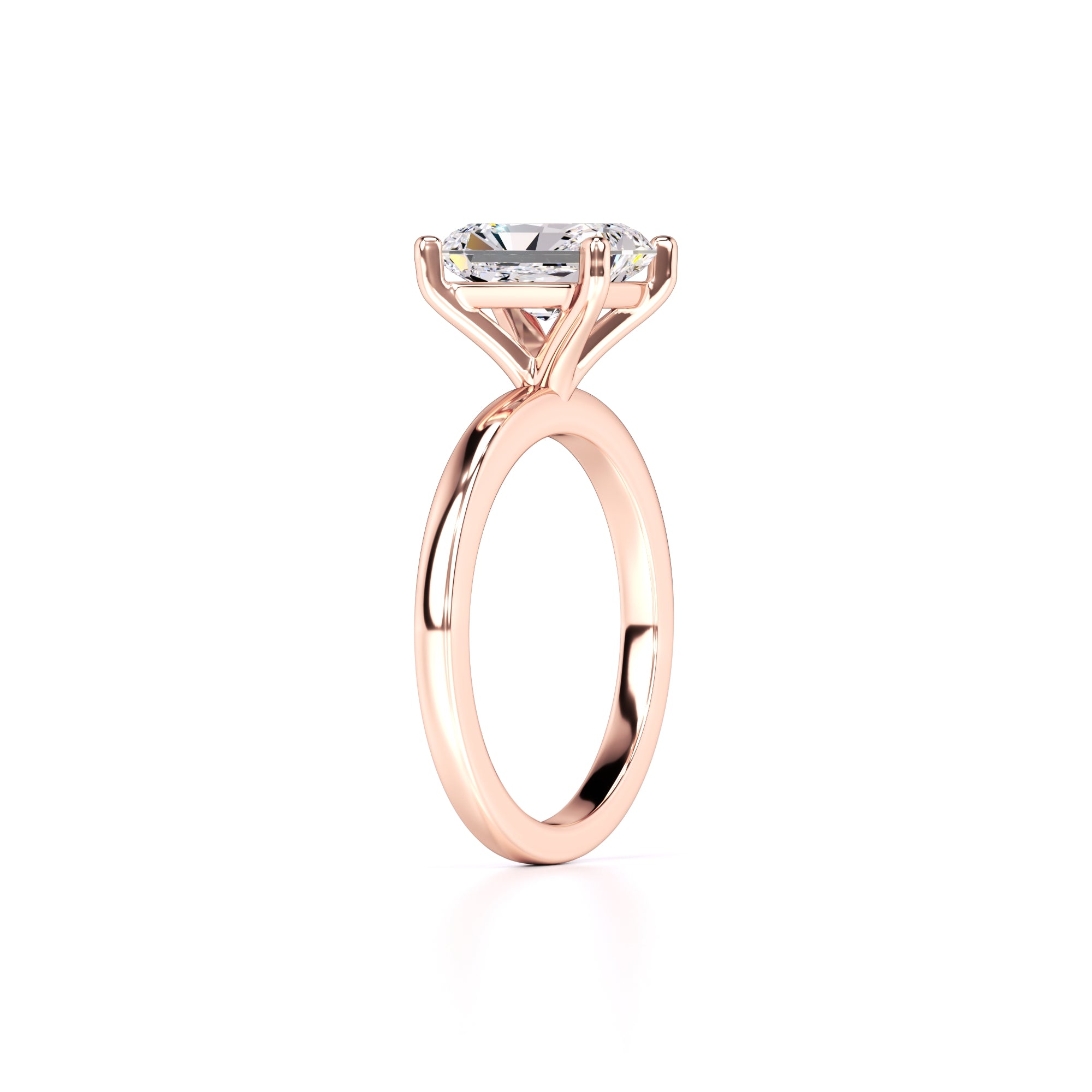 Roxanne Lab Grown Diamond Ring | Rose Gold | 3