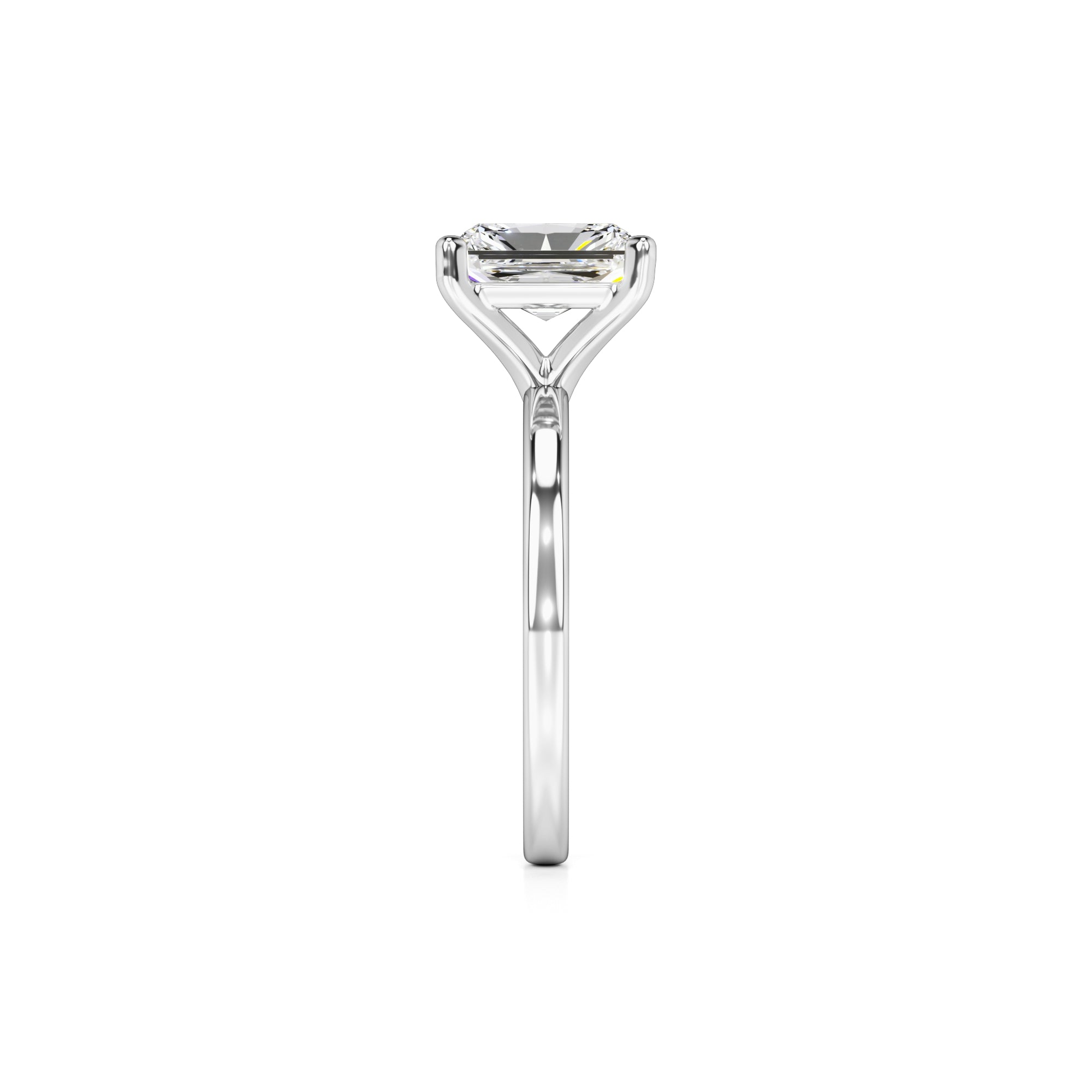 Roxanne Lab Grown Diamond Ring | White Gold | 4