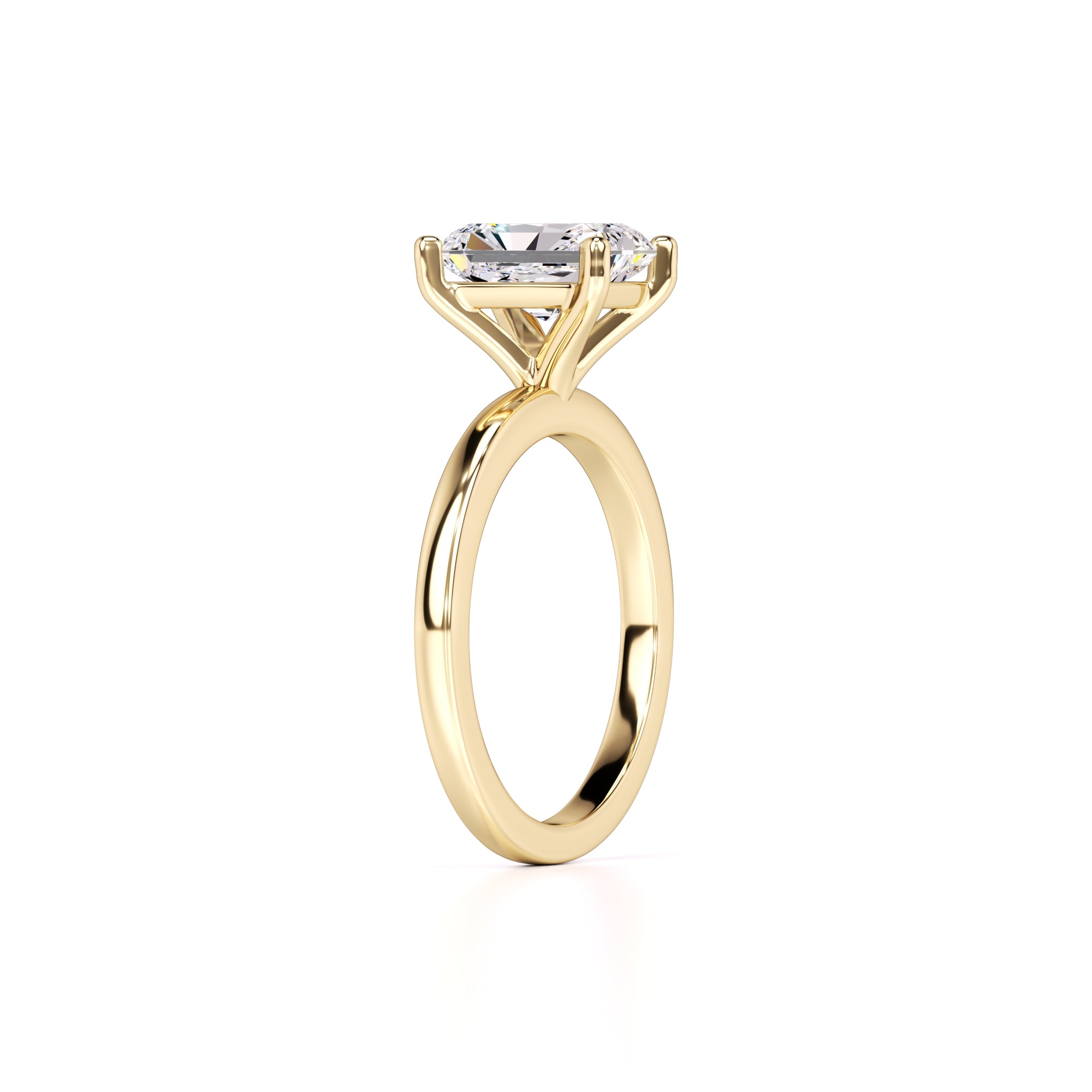 Roxanne Lab Grown Diamond Ring | Yellow Gold | 3