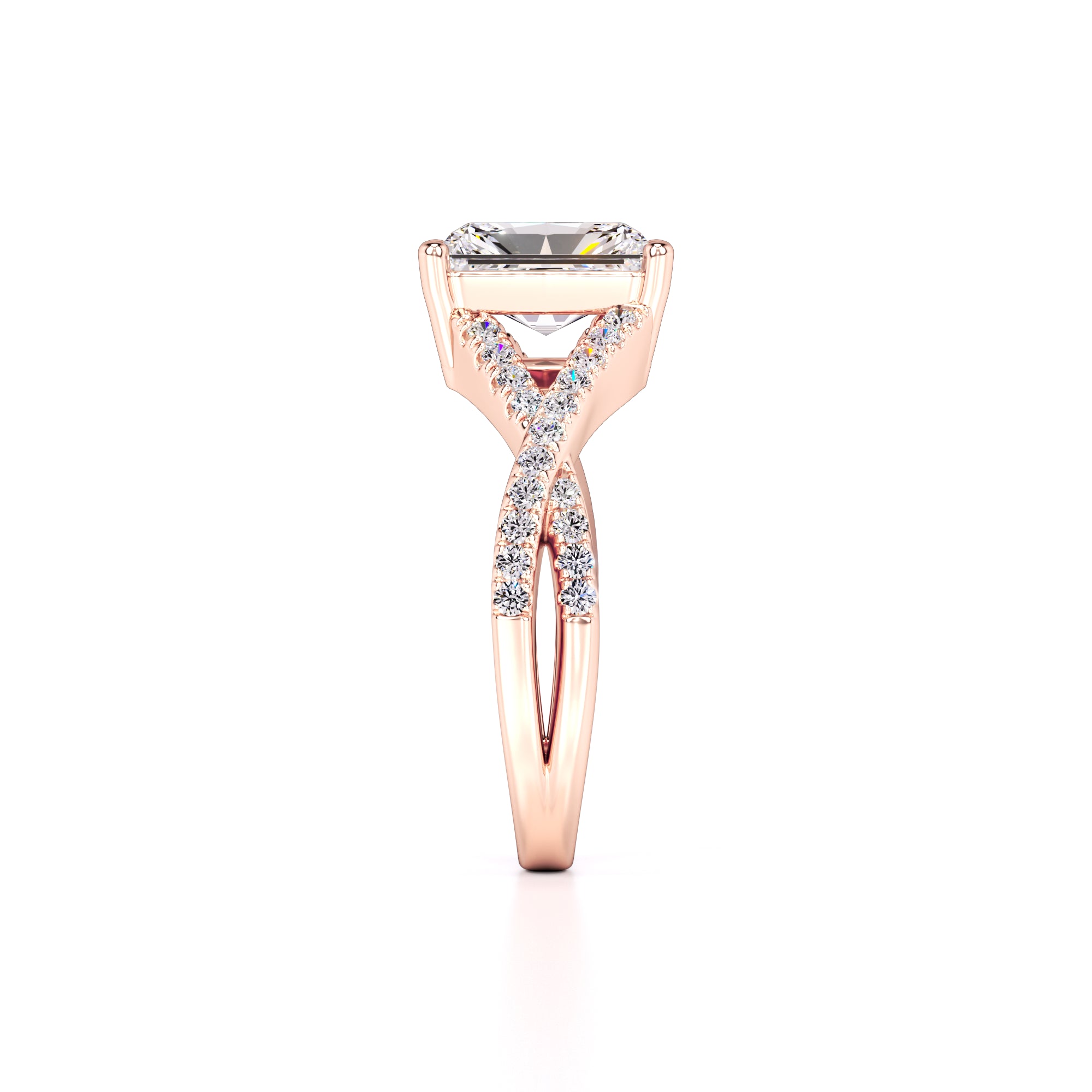 Bailey Lab Grown Diamond Ring | Rose Gold | 4