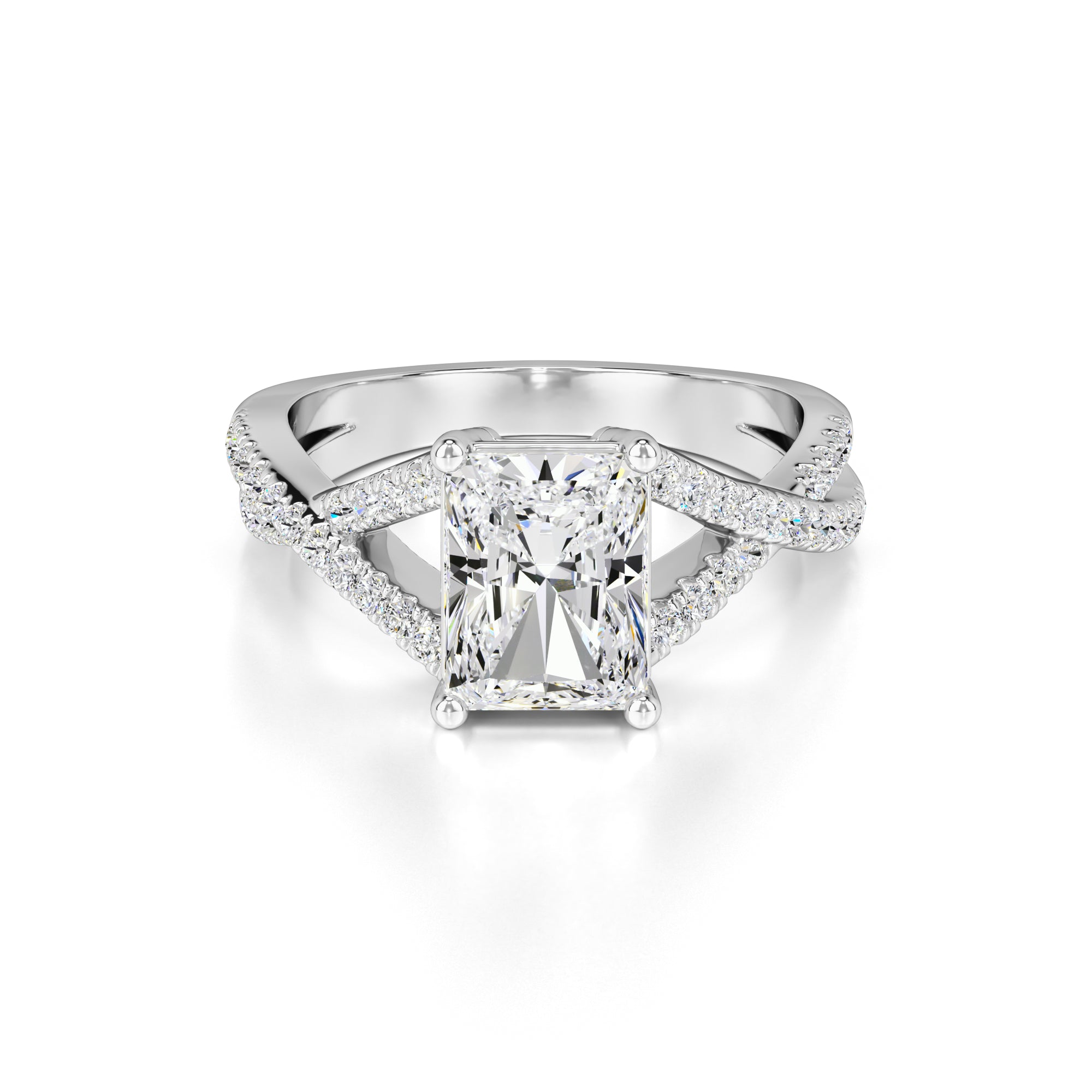 Bailey Lab Grown Diamond Ring | White Gold | 1
