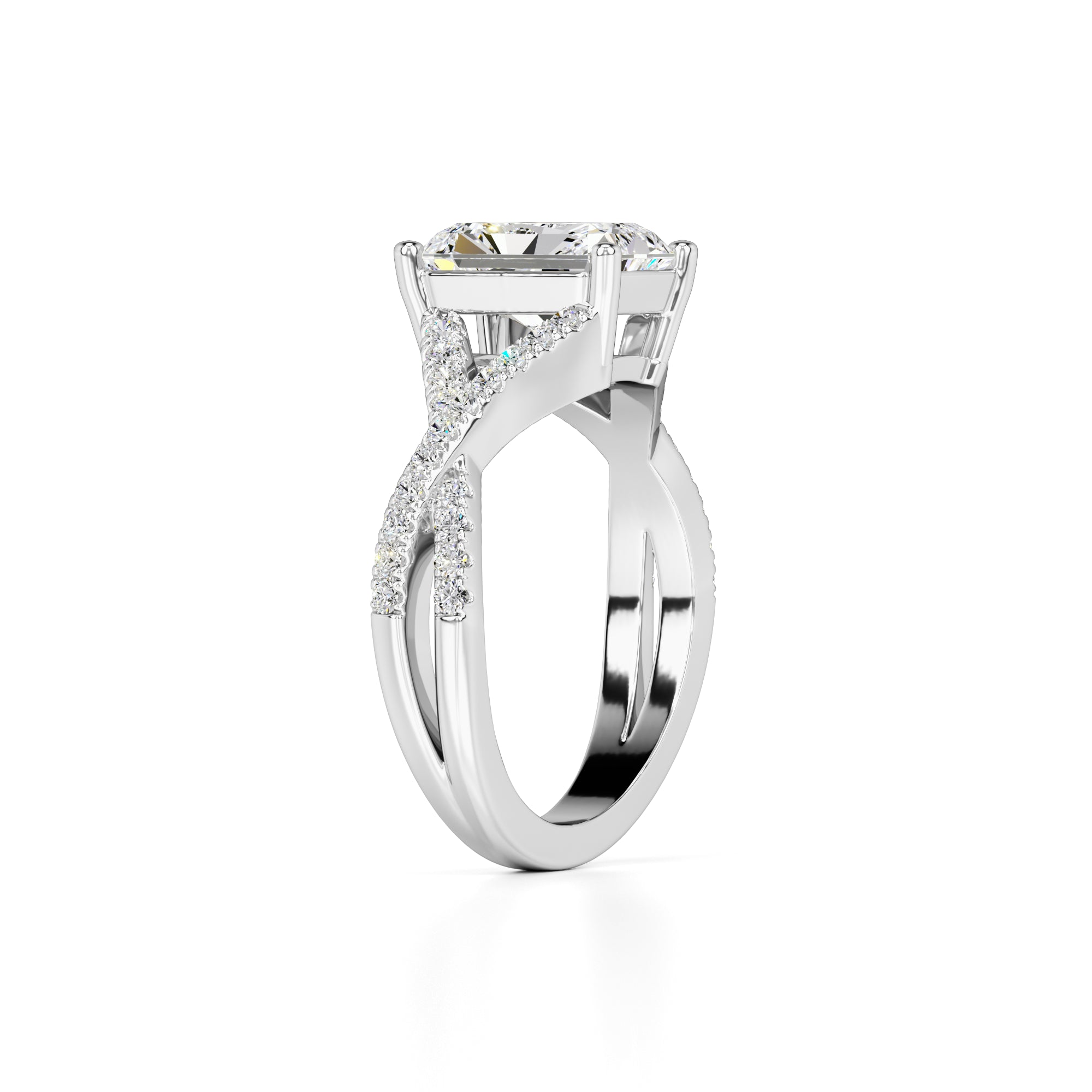 Bailey Lab Grown Diamond Ring | White Gold | 3