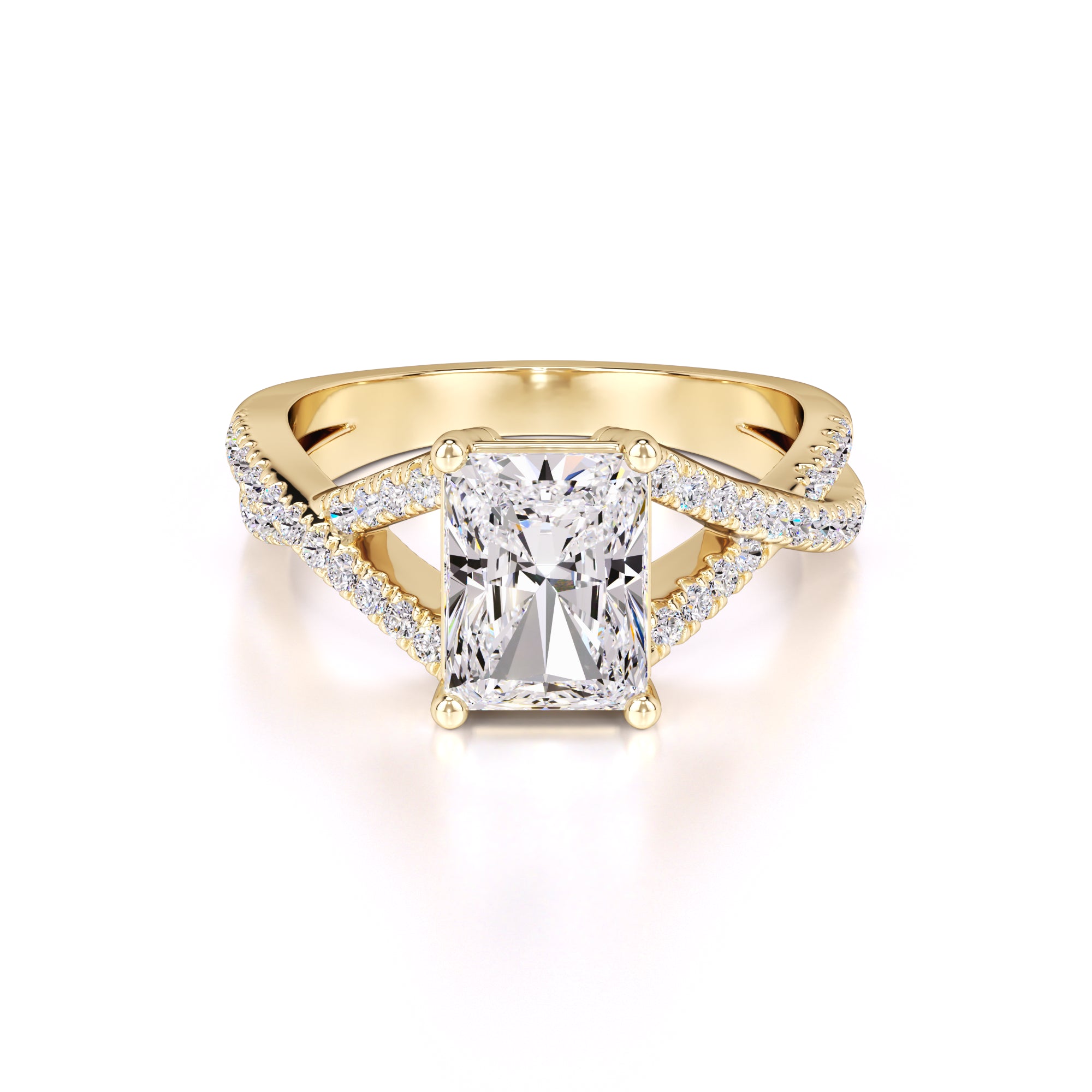 Bailey Lab Grown Diamond Ring | Yellow Gold | 1