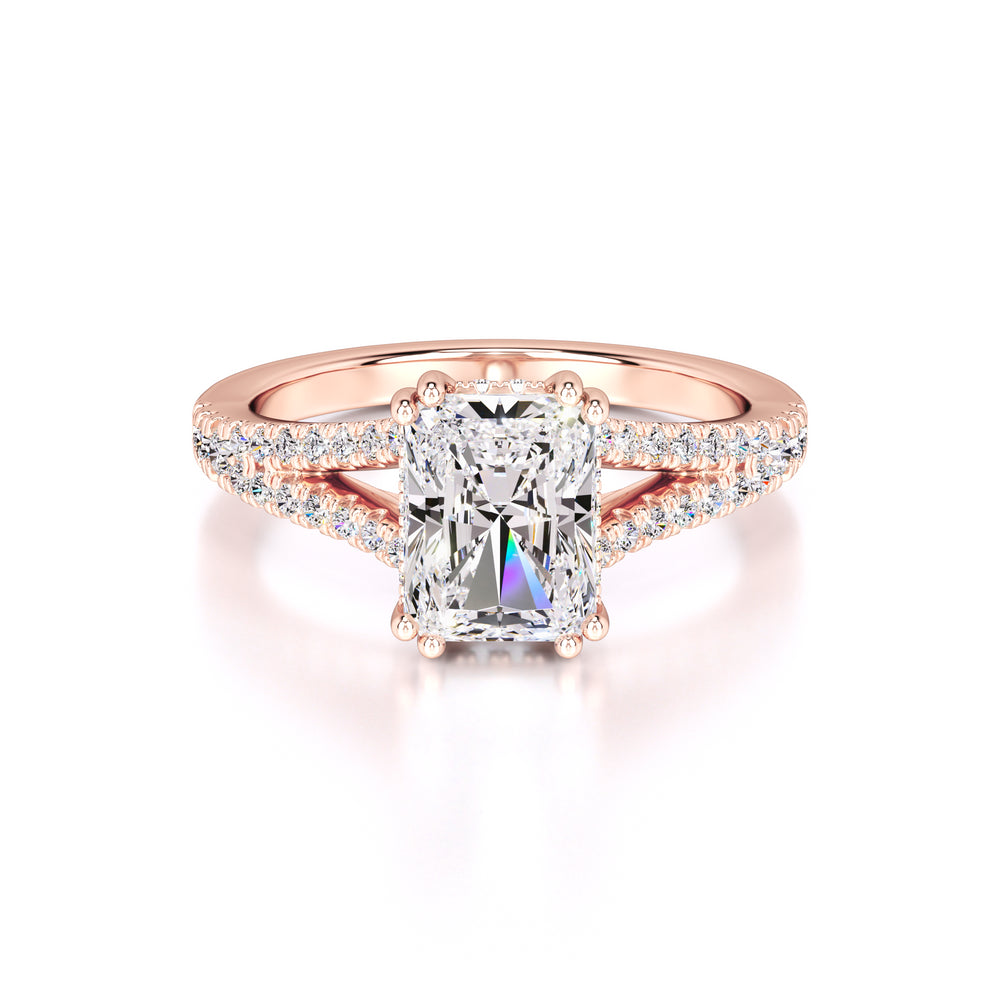 Juliana Lab Grown Diamond Ring | Rose Gold | 1