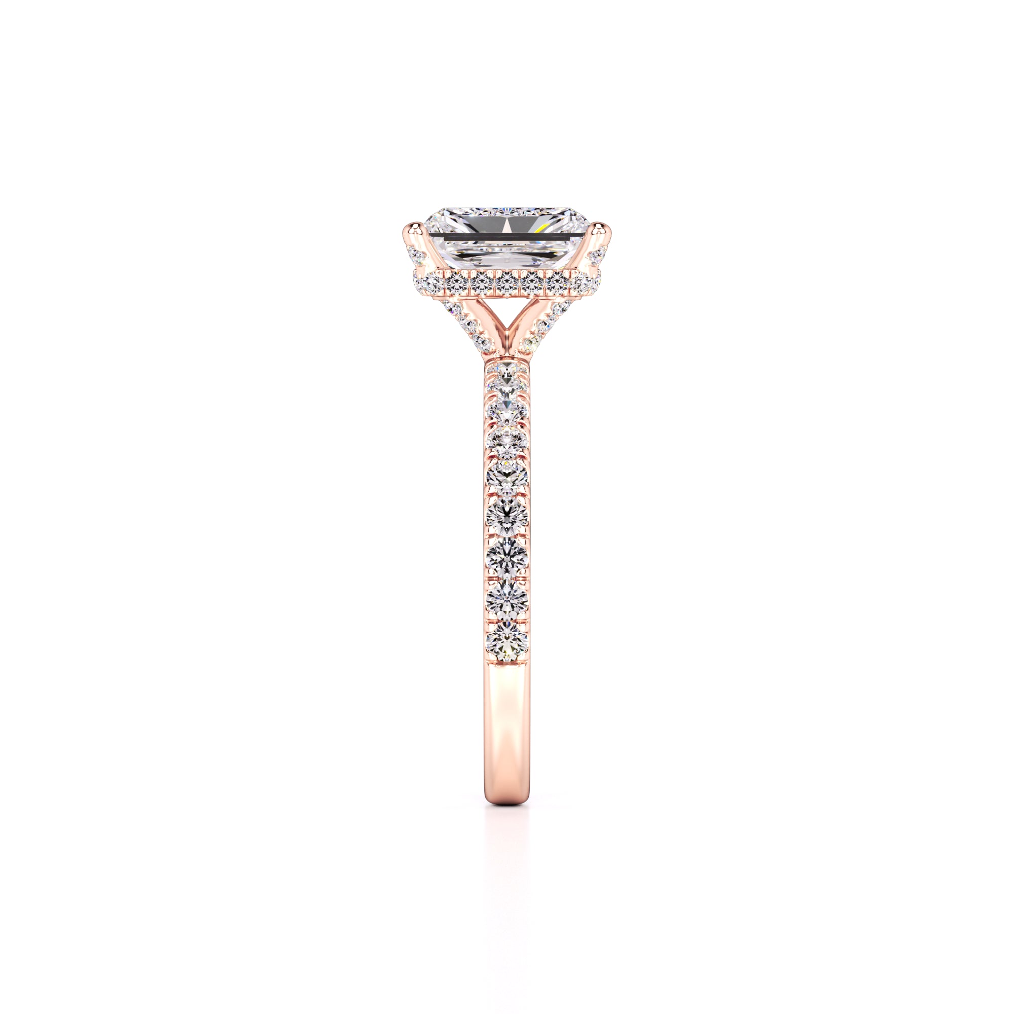 Madeline Lab Grown Diamond Ring | Rose Gold | 4