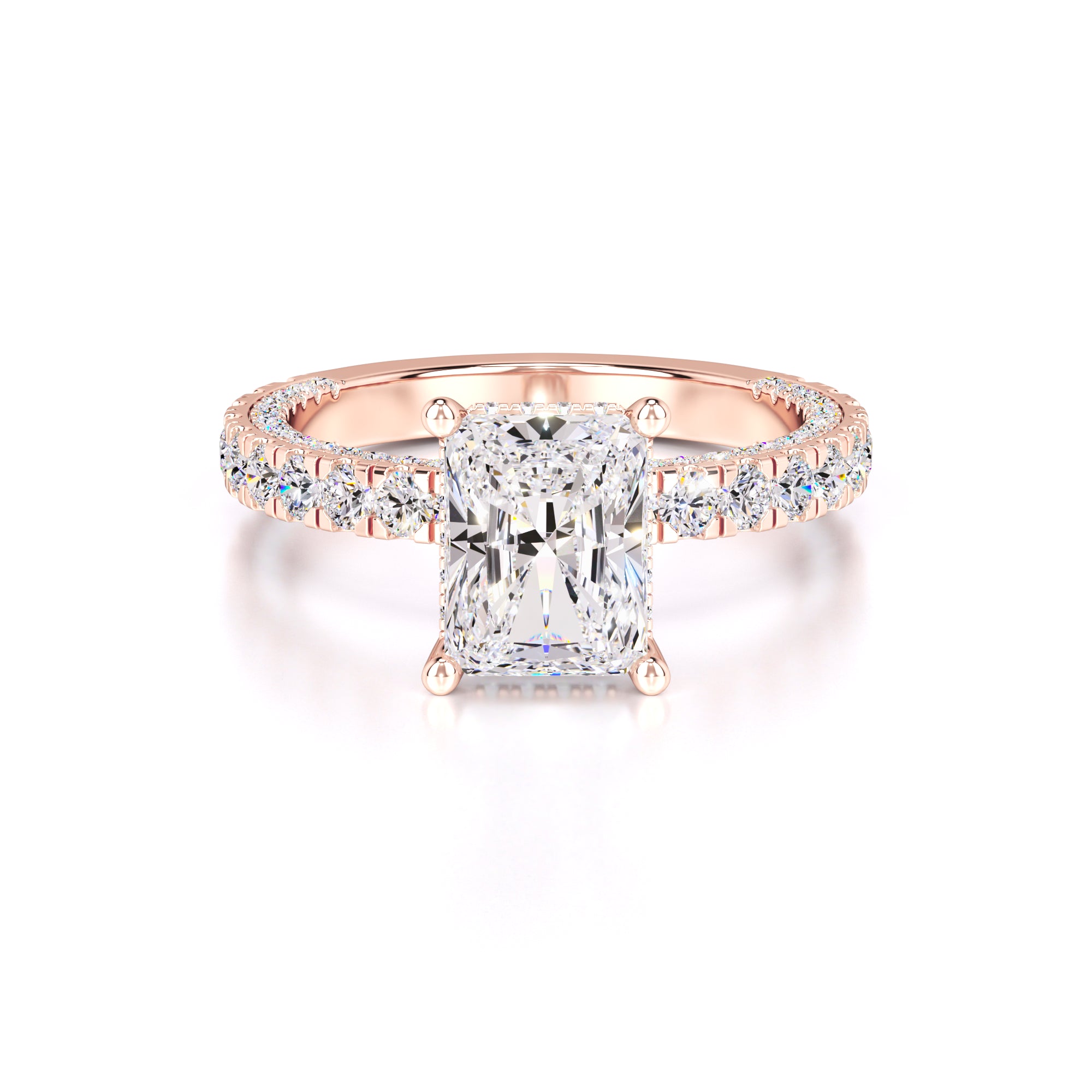 Sienna Lab Grown Diamond Ring | Rose Gold | 1