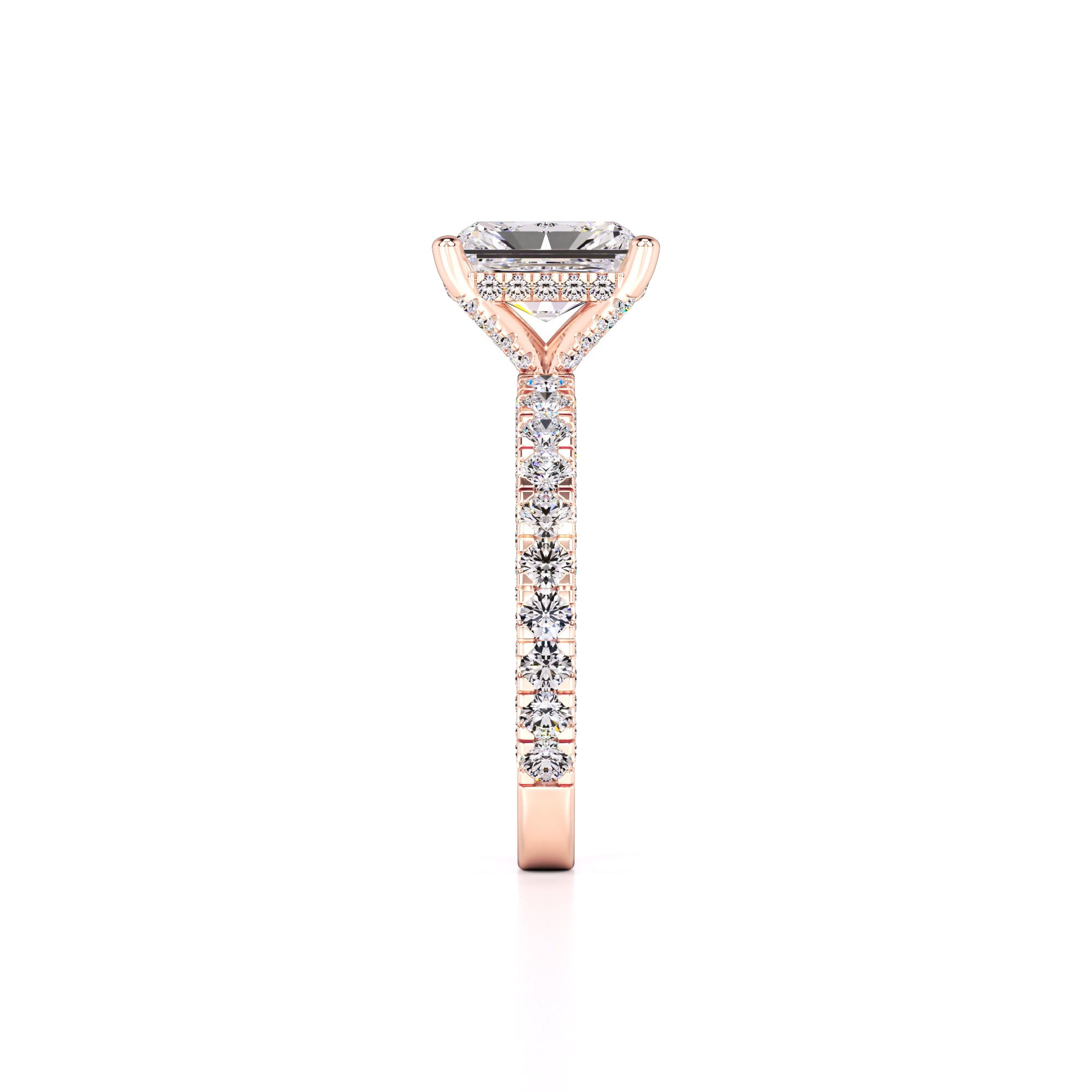 Sienna Lab Grown Diamond Ring | Rose Gold | 4
