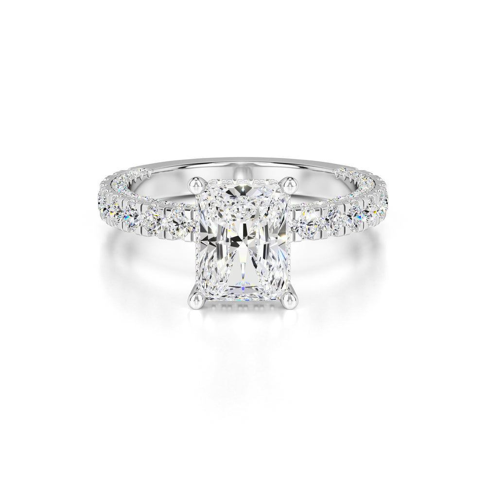 Sienna Lab Grown Diamond Ring | White Gold | 1
