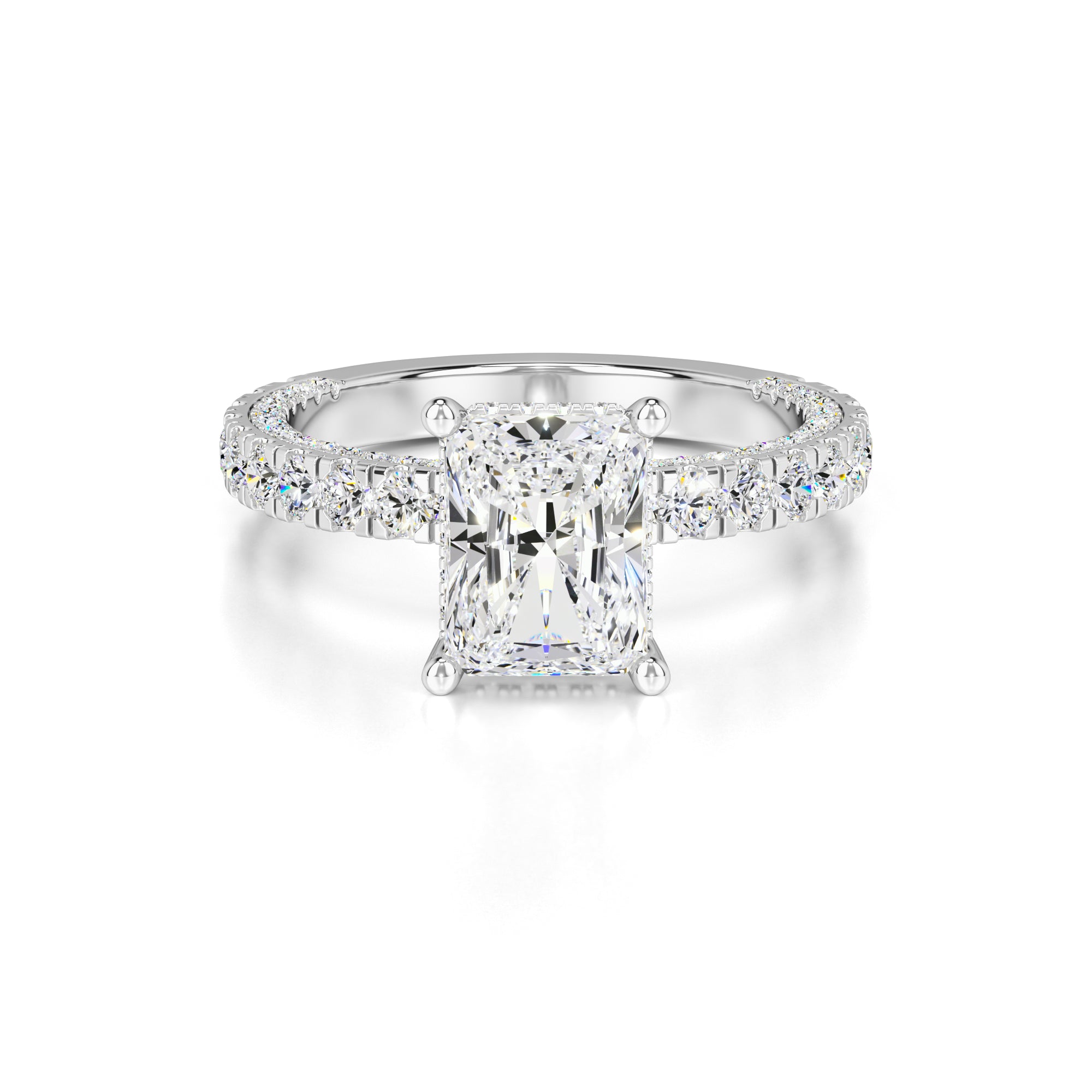 Sienna Lab Grown Diamond Ring | White Gold | 1