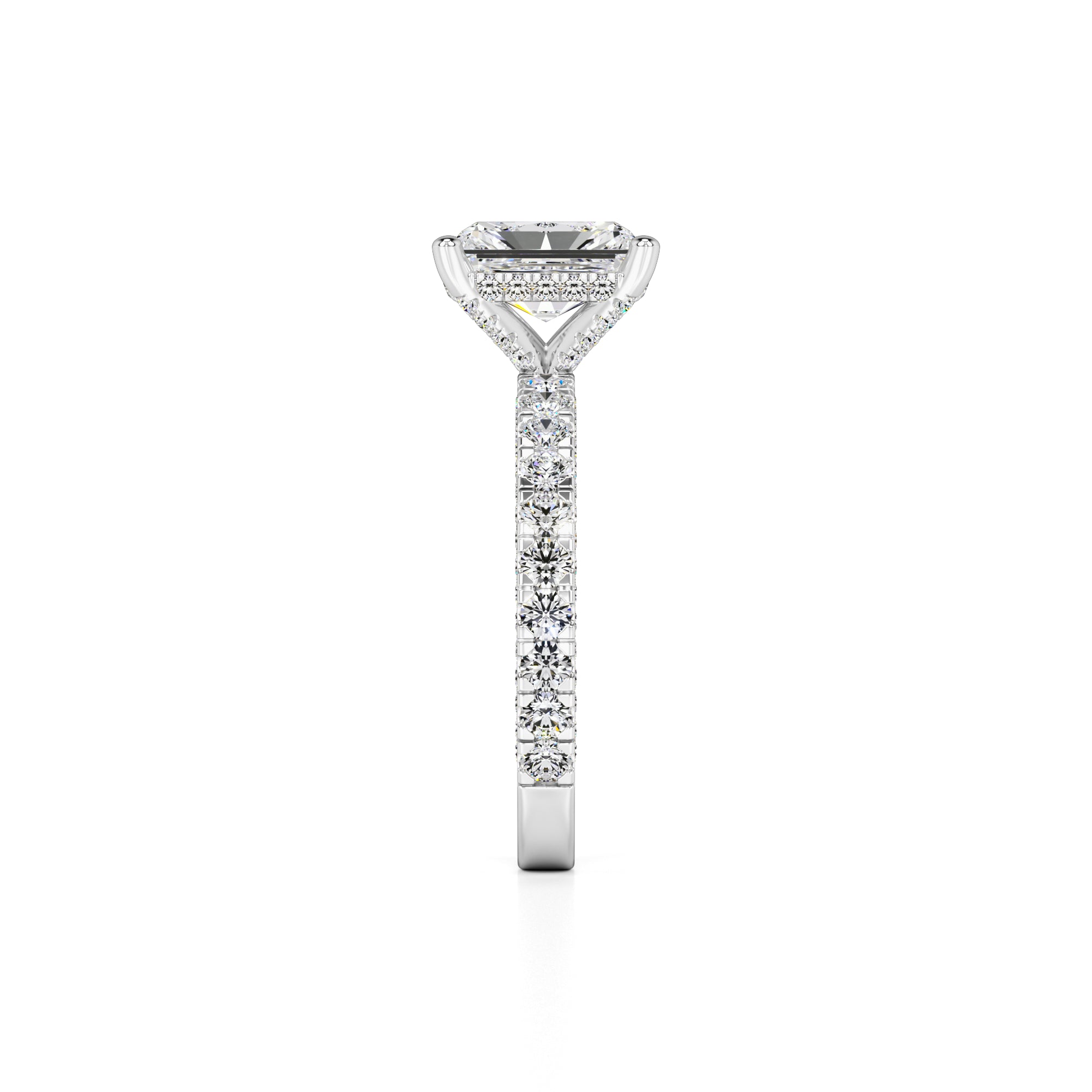 Sienna Lab Grown Diamond Ring | White Gold | 4