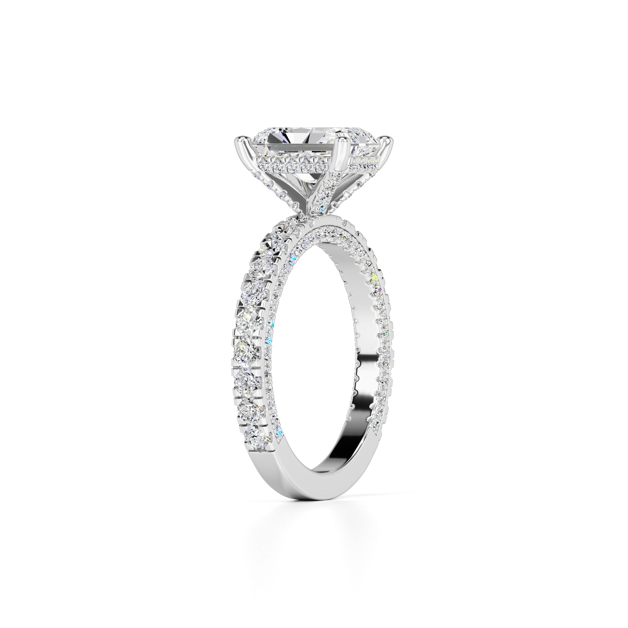 Sienna Lab Grown Diamond Ring | White Gold | 3