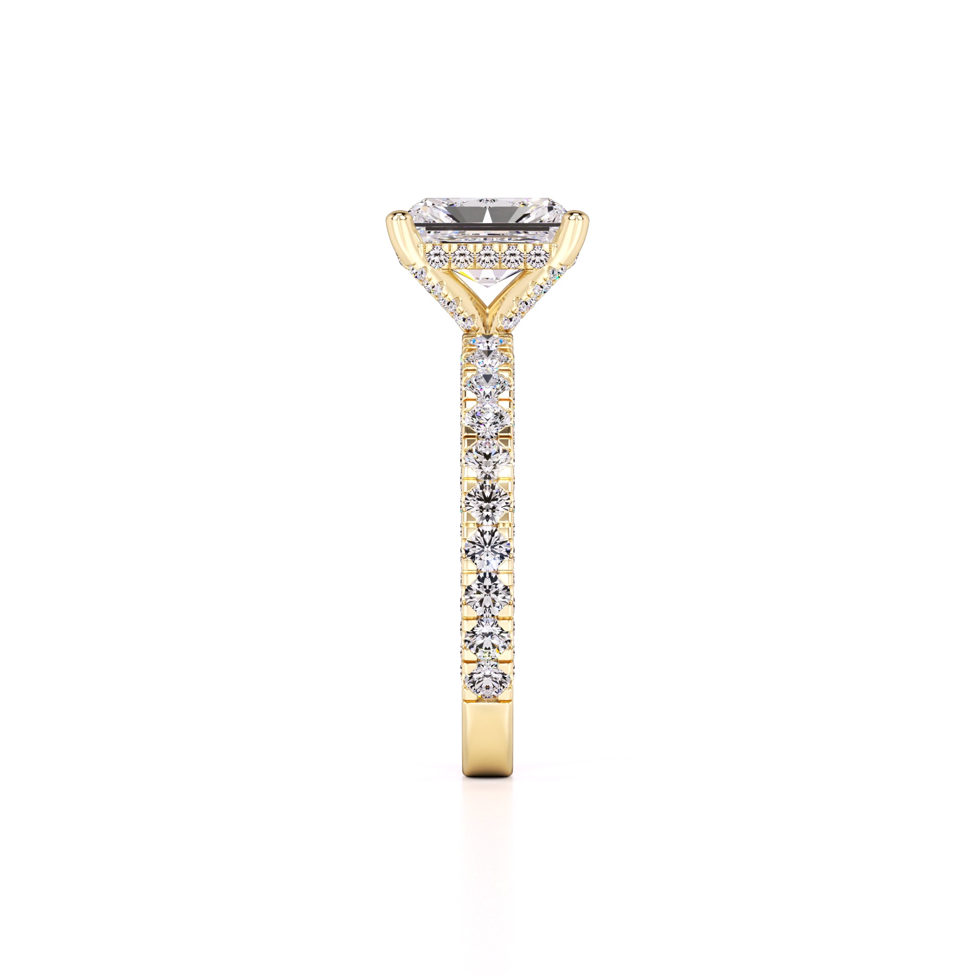 Sienna Lab Grown Diamond Ring | Yellow Gold | 4