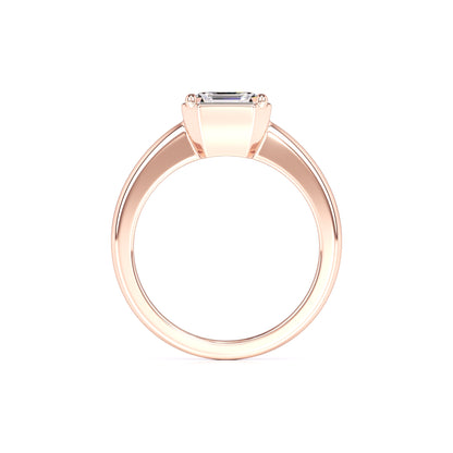 Nova Moissanite Ring | Rose Gold | 4