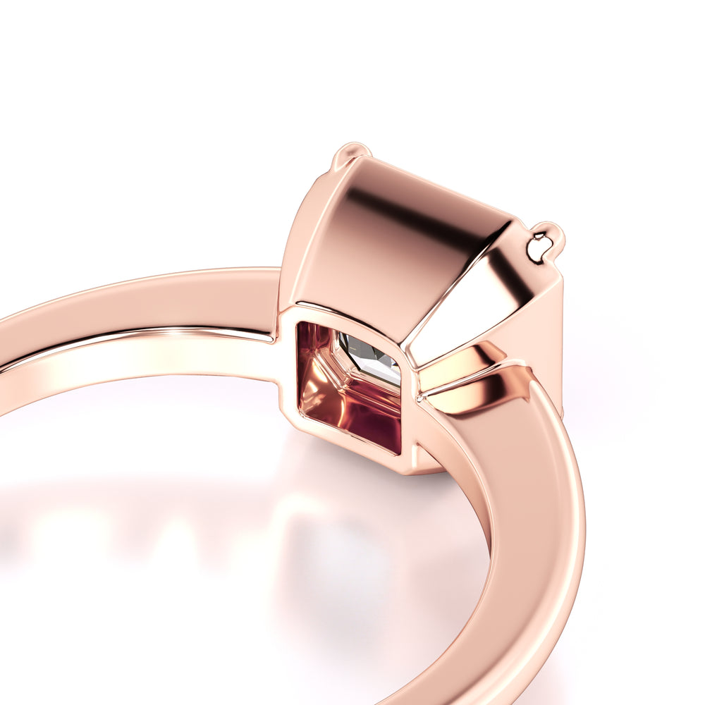 Nova Moissanite Ring | Rose Gold | 2