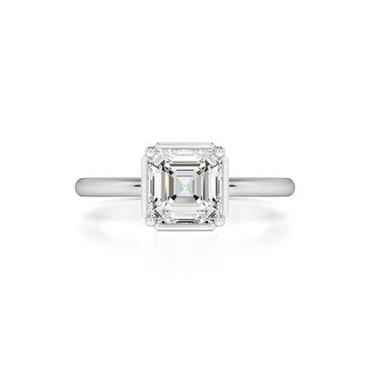 Nova Moissanite Ring | White Gold | 1