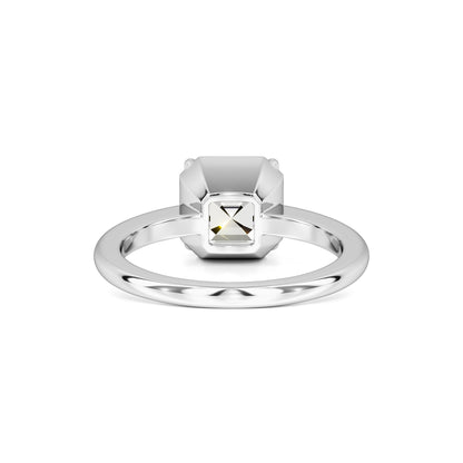 Nova Moissanite Ring | White Gold | 3