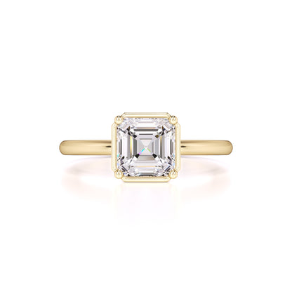 Nova Moissanite Ring | Yellow Gold | 1