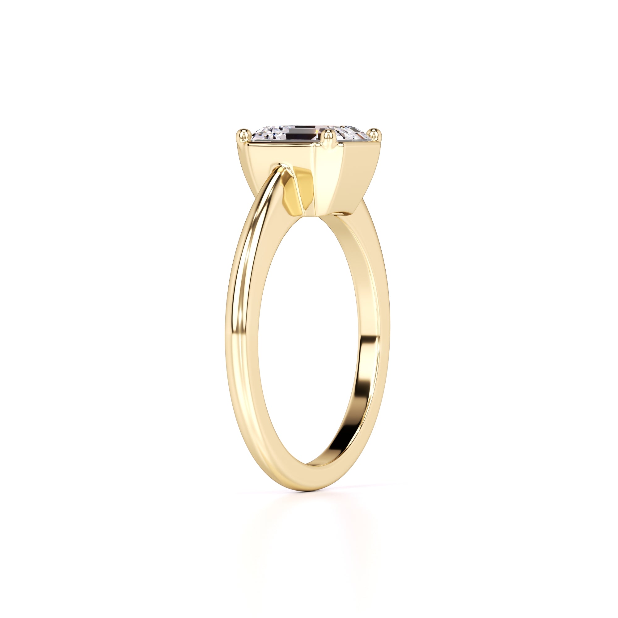 Nova Lab Grown Diamond Ring | Yellow Gold | 3